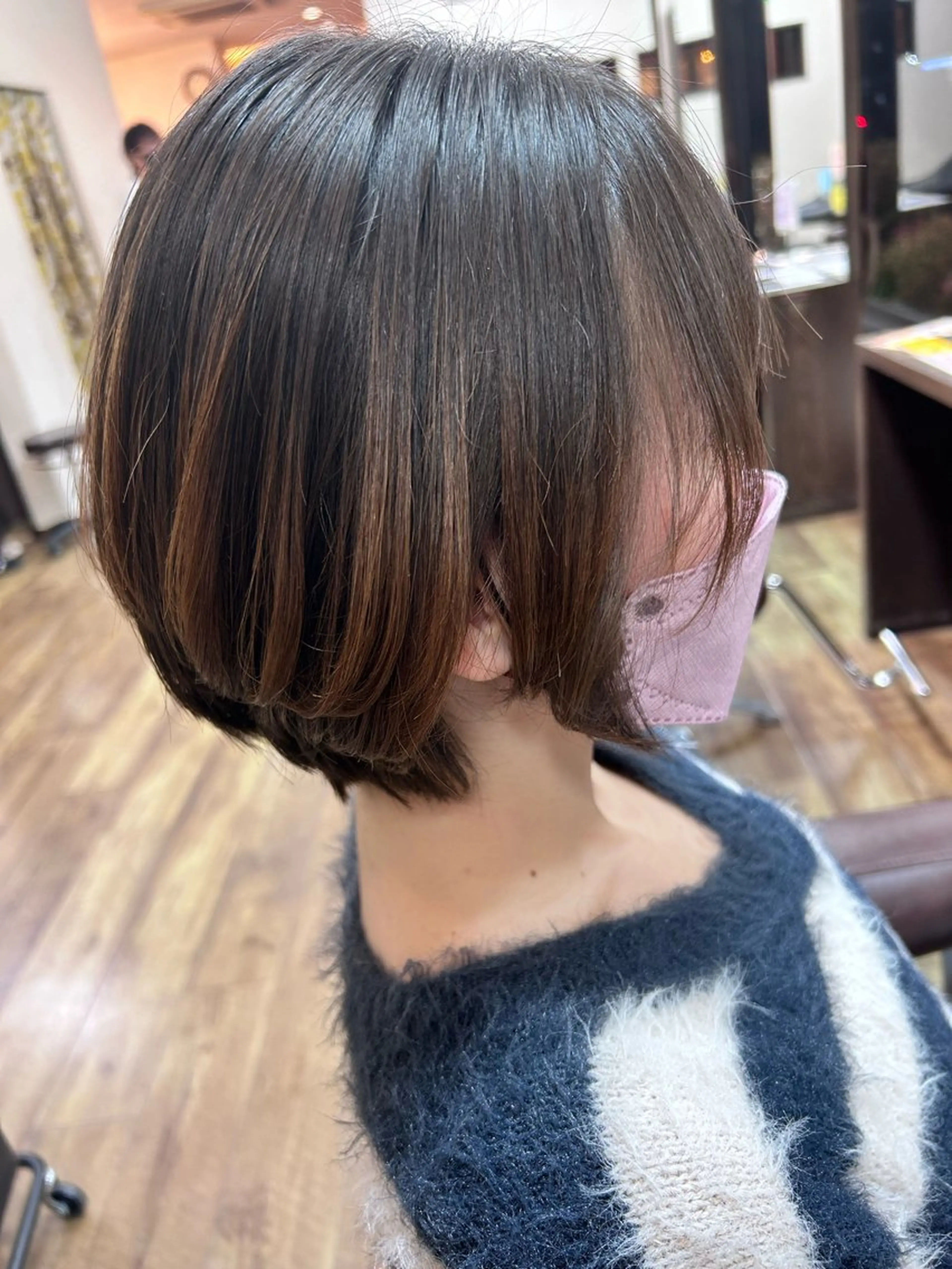 ショート DUCA所属・田中 実季のヘアスタイル
