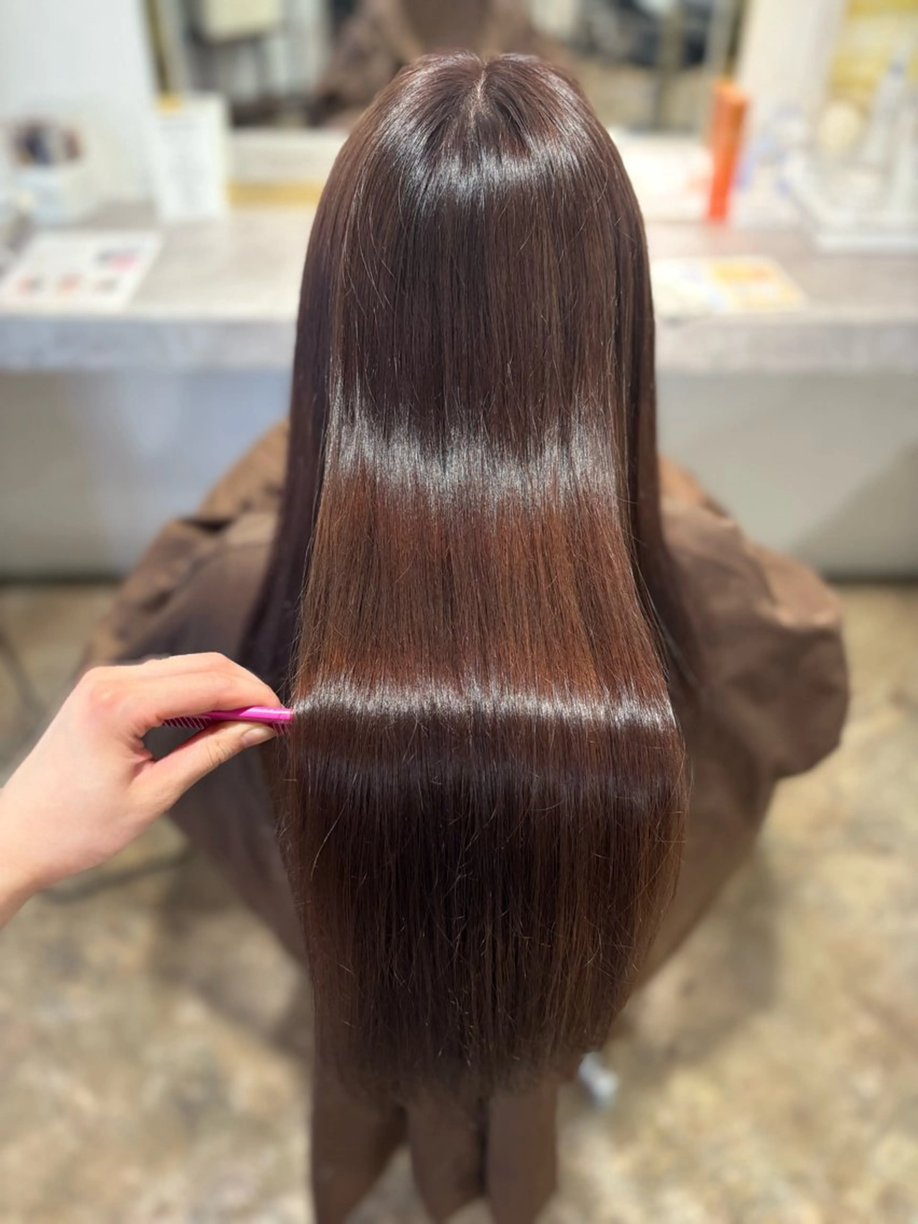 ロング カラー 札幌艶髪/透明感 カラー🍓さつき🍓のヘアスタイル