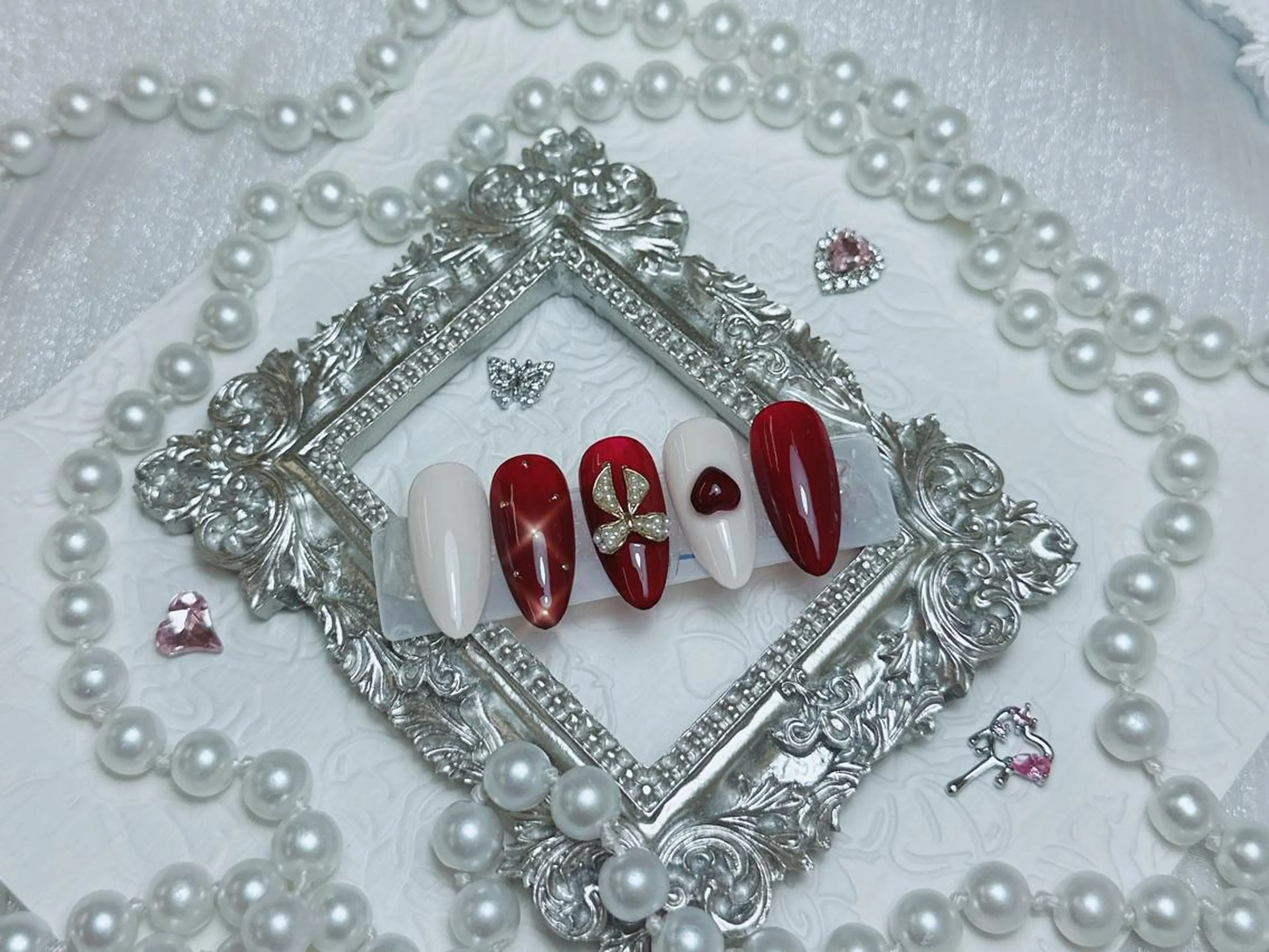 ネイル バレンタイン hikikibyee ♡のネイルデザイン