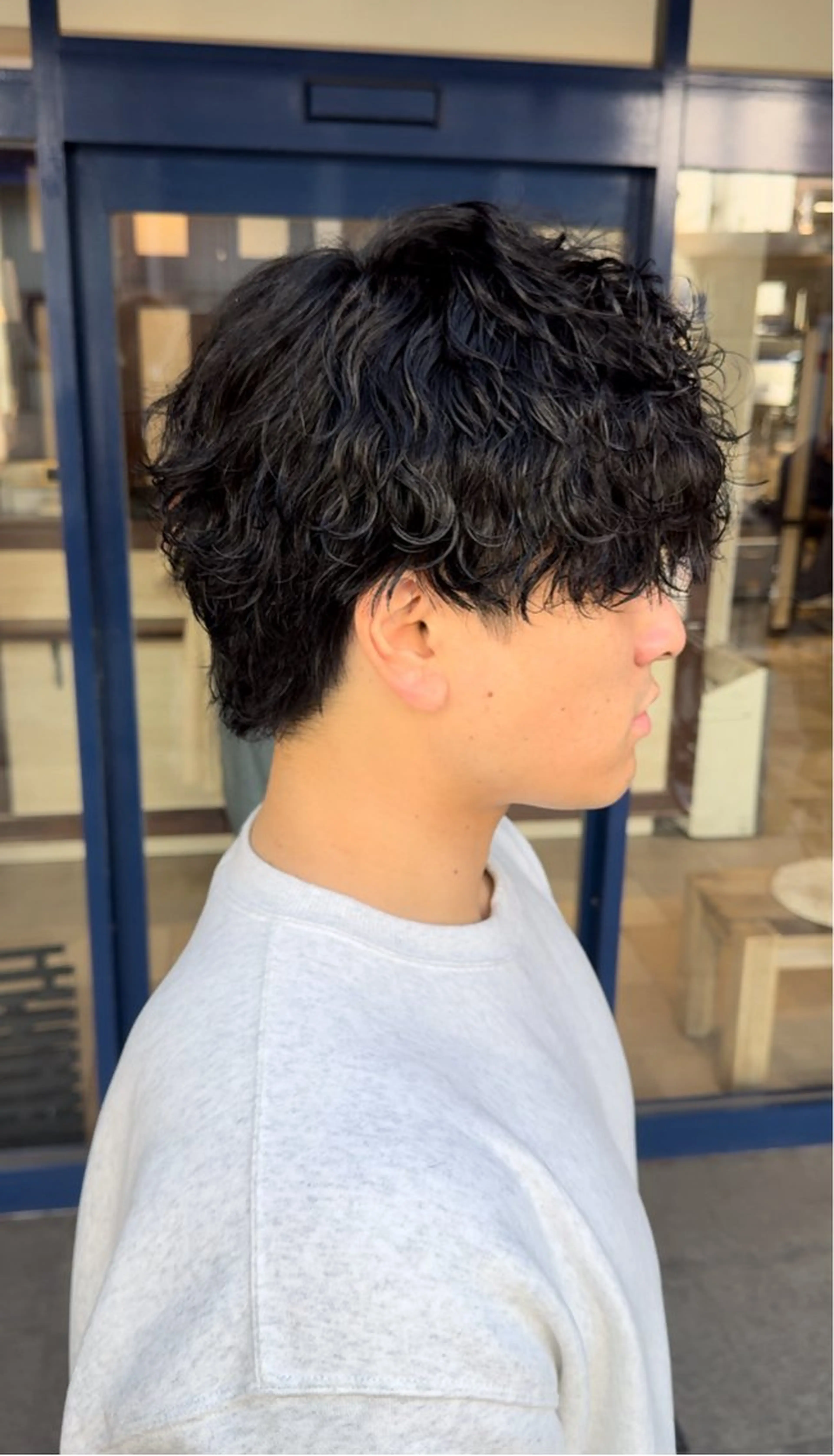 パーマ メンズ カット パーマ トリートメント パーマ/縮毛矯正/ 副店長 ・村田伊吹のヘアスタイル