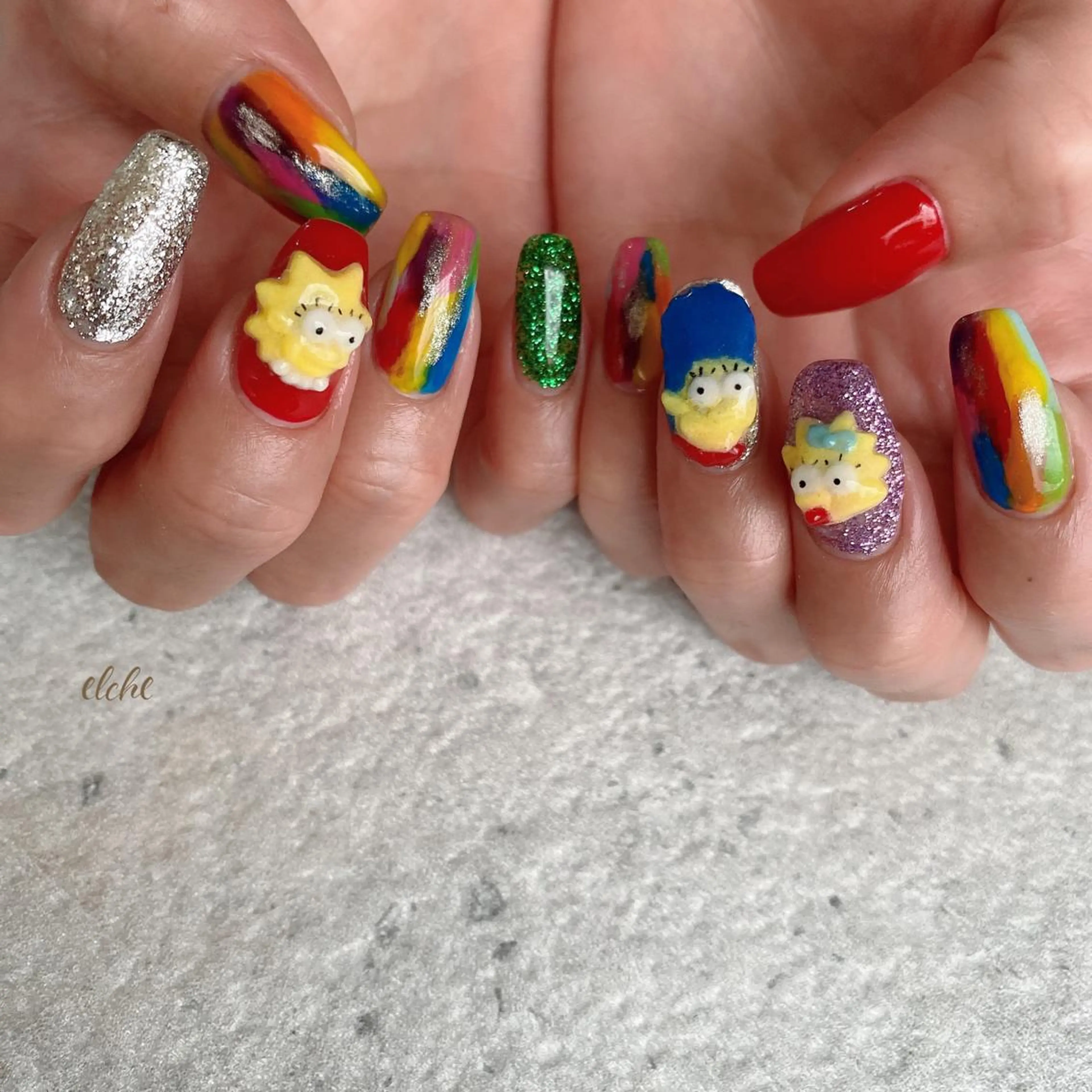 ネイル Rio 𓍼のネイルデザイン