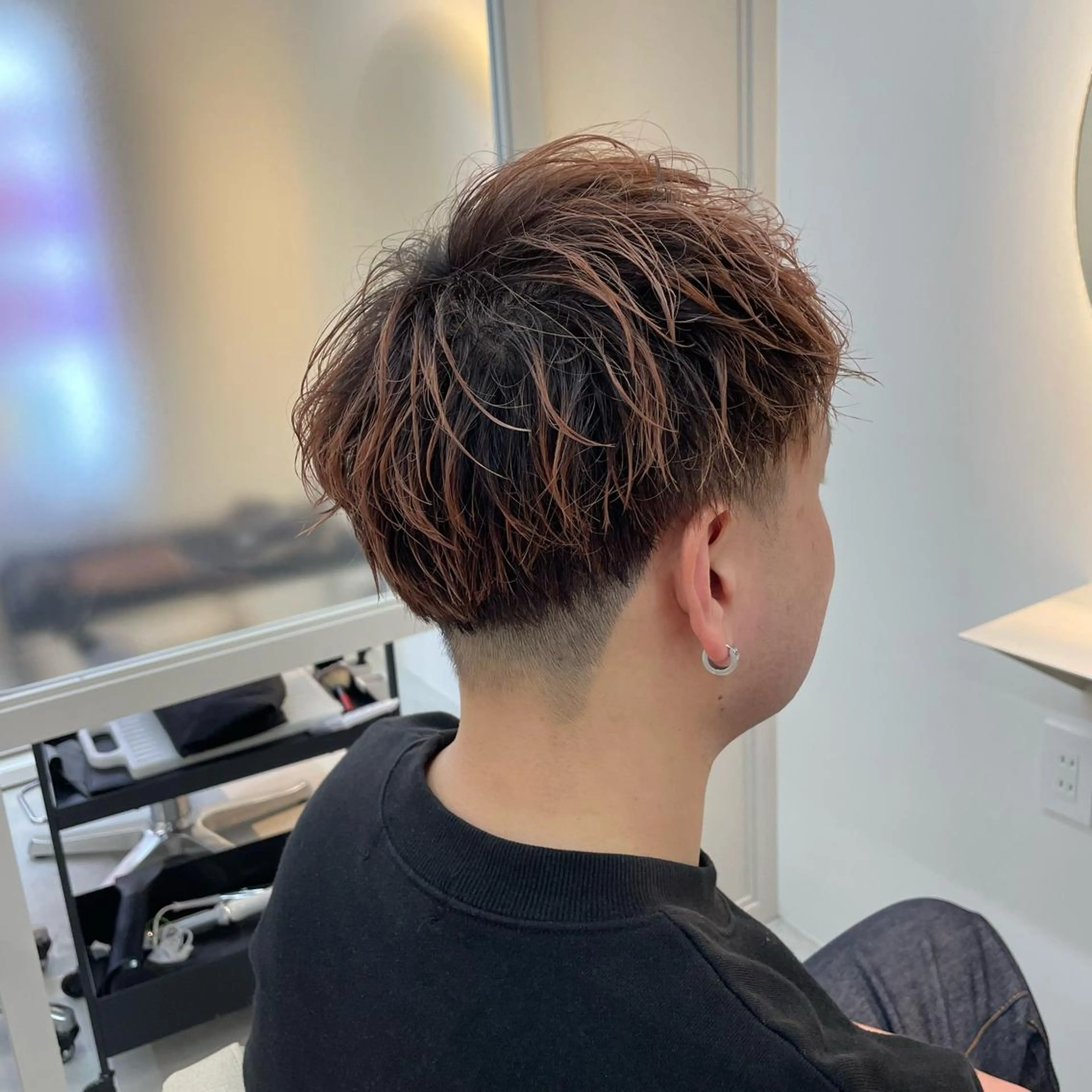 【メンズ限定】メンズカット+ナチュラル眉カットor10minスパ　¥5500⇒¥4400の写真