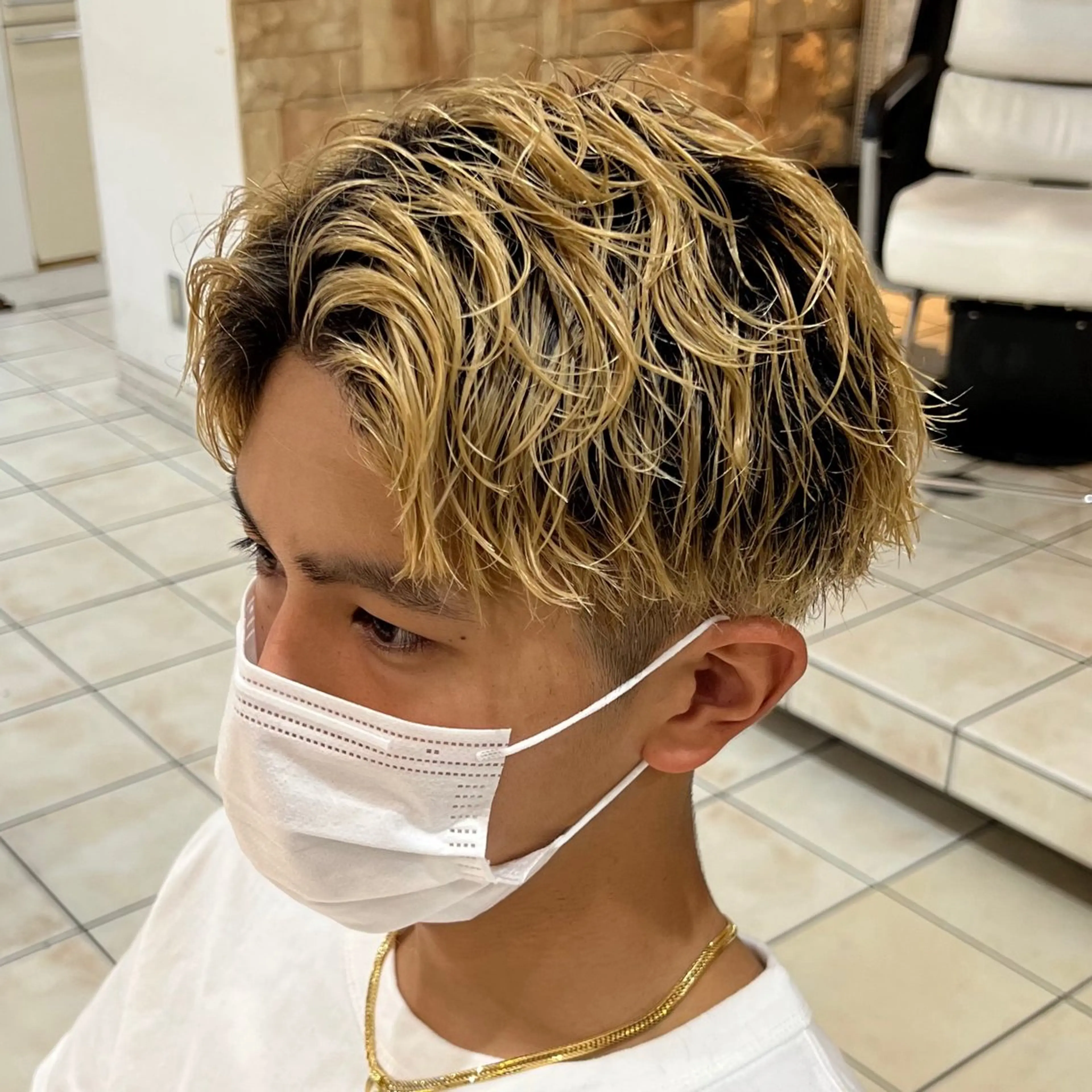 【学割クーポン】👑カット＋カラー👑#ブルー#レッド#ミルクティ#シルバー#メッシュ#インナーカラーの写真