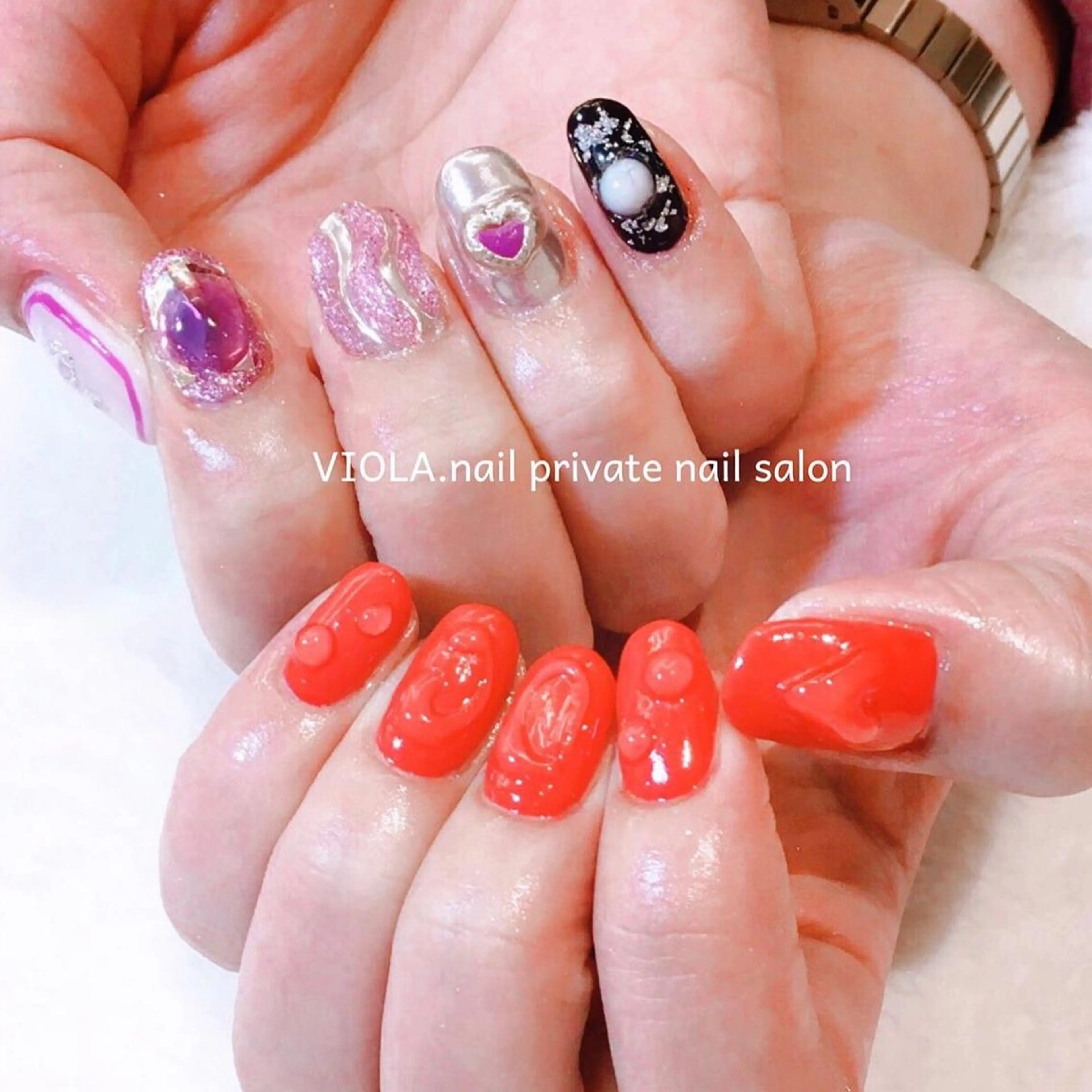 ネイル ハンドネイル VIOLA .nailのネイルデザイン