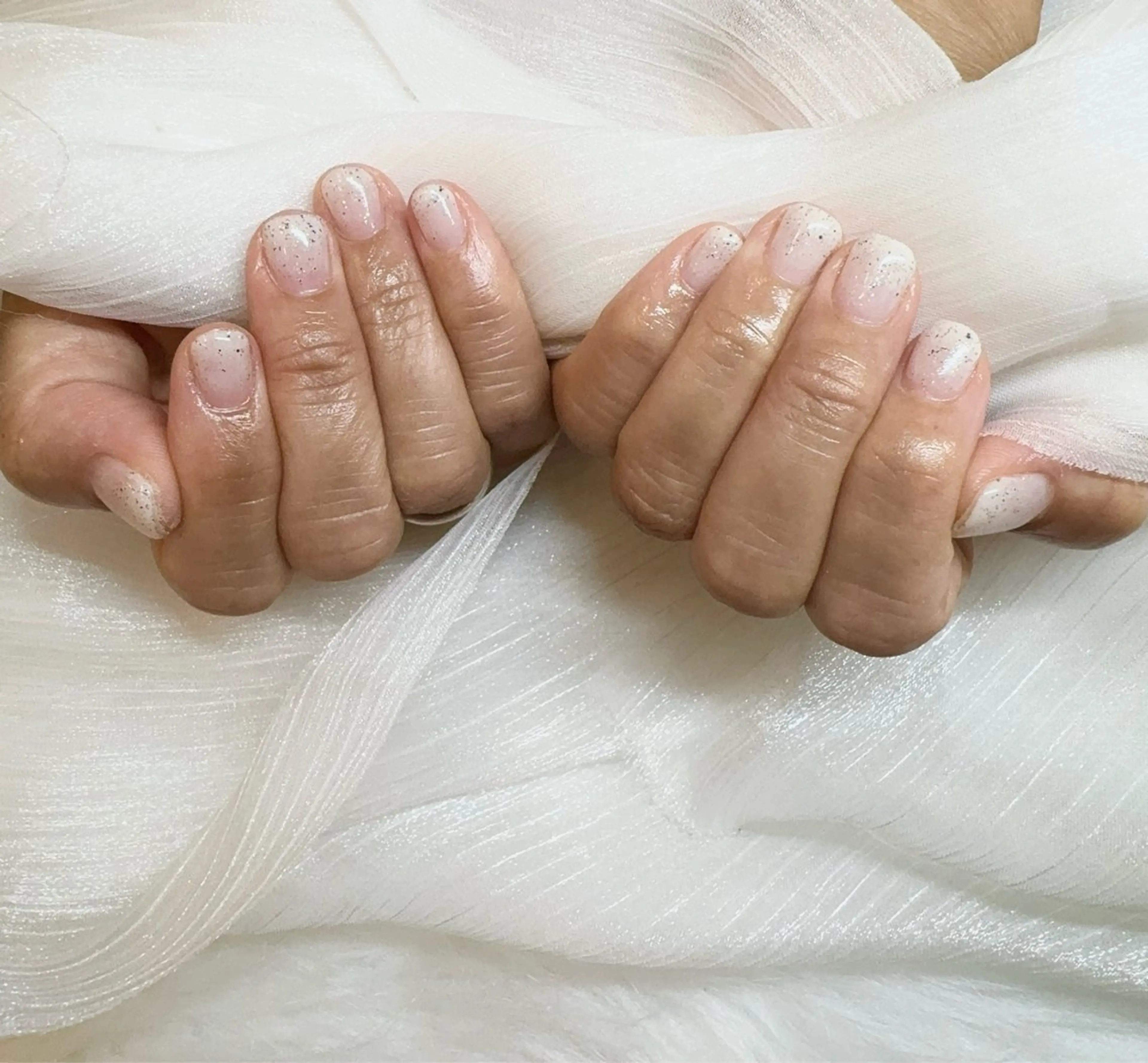 ネイル ラメ(グリッター) ラメグラデーション みえ nailのネイルデザイン