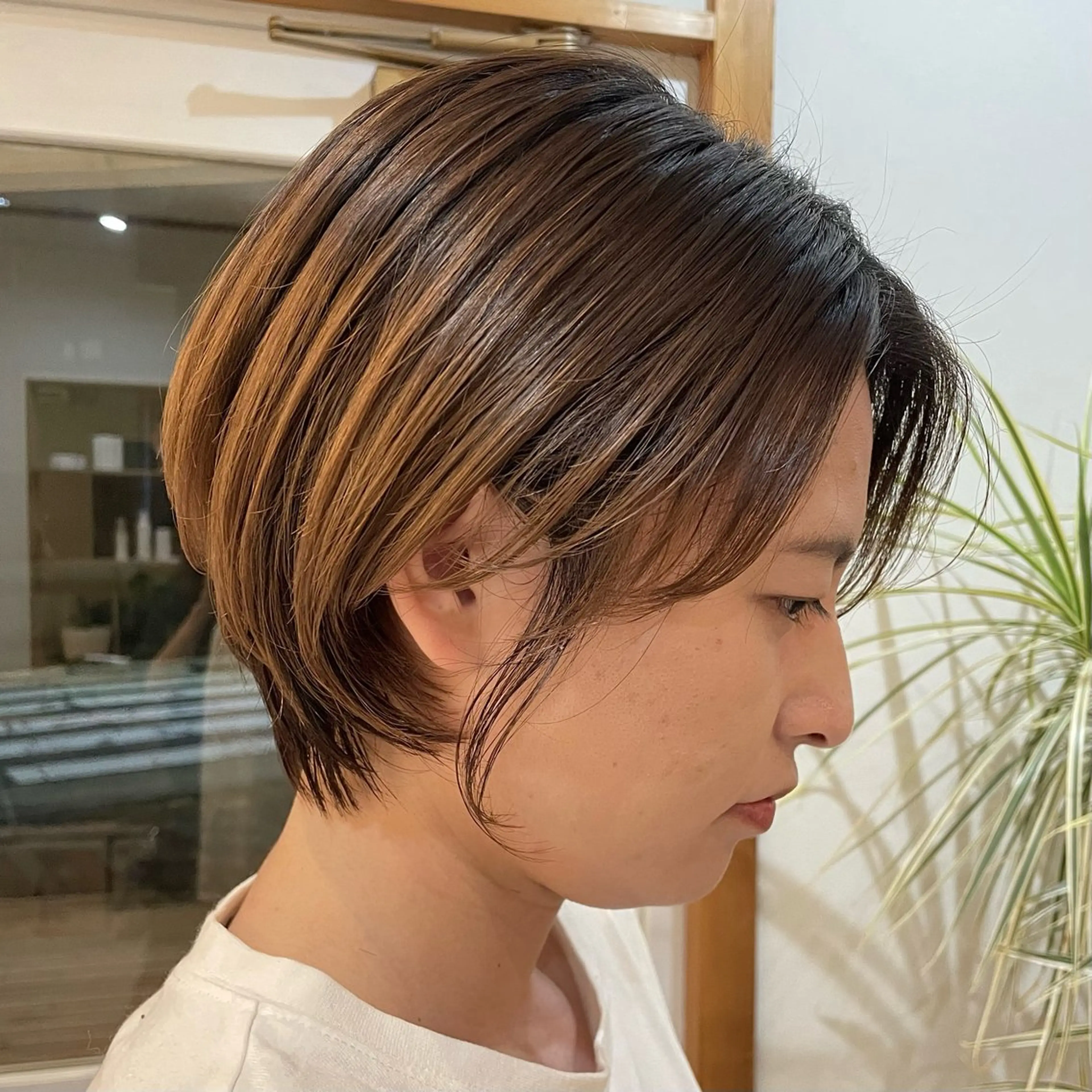 ショート くびれヘア ショートヘア FRANK所属・こいけ みきののヘアスタイル