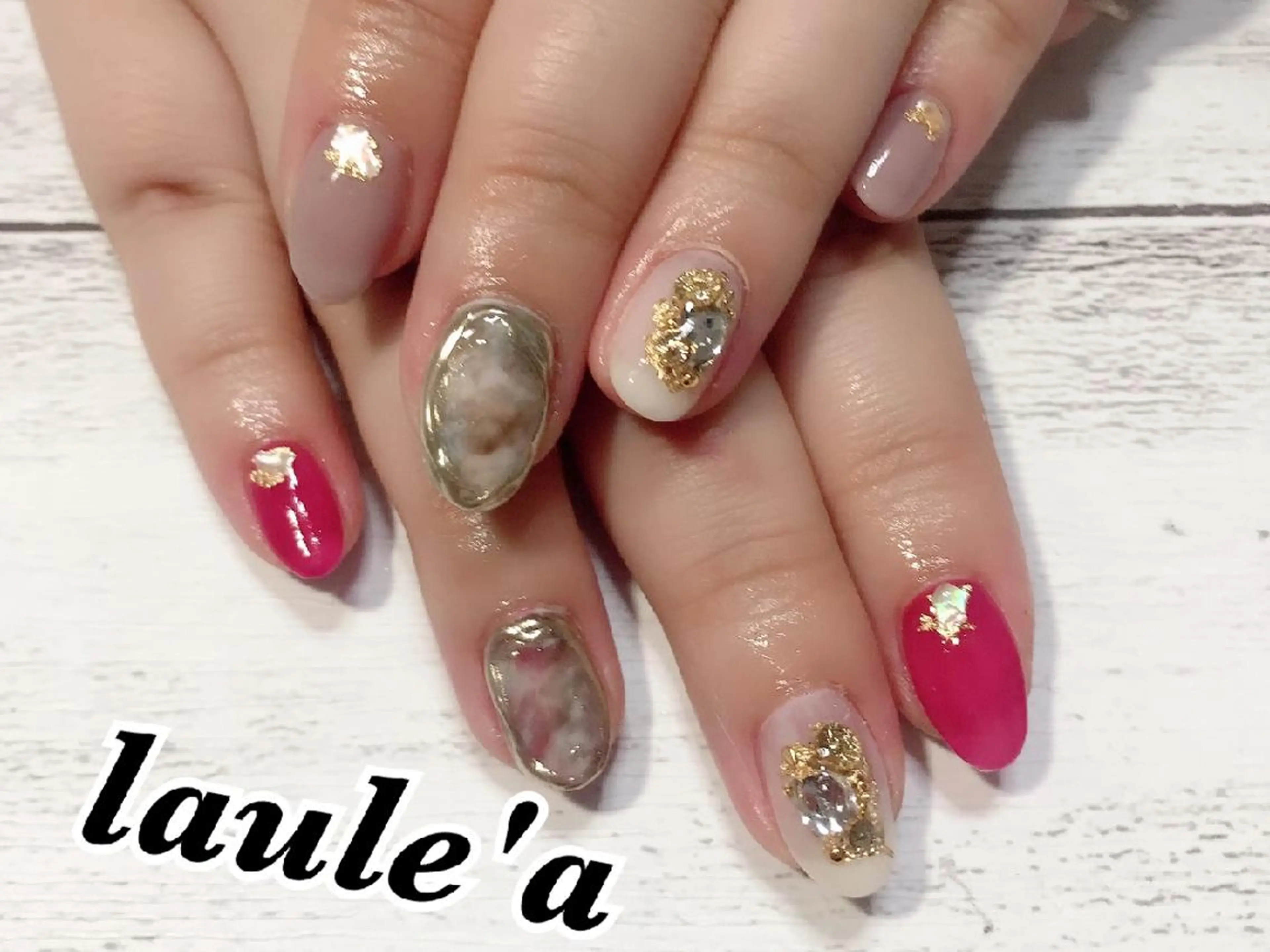 ネイル ハンドネイル Rグループ felizのネイルデザイン