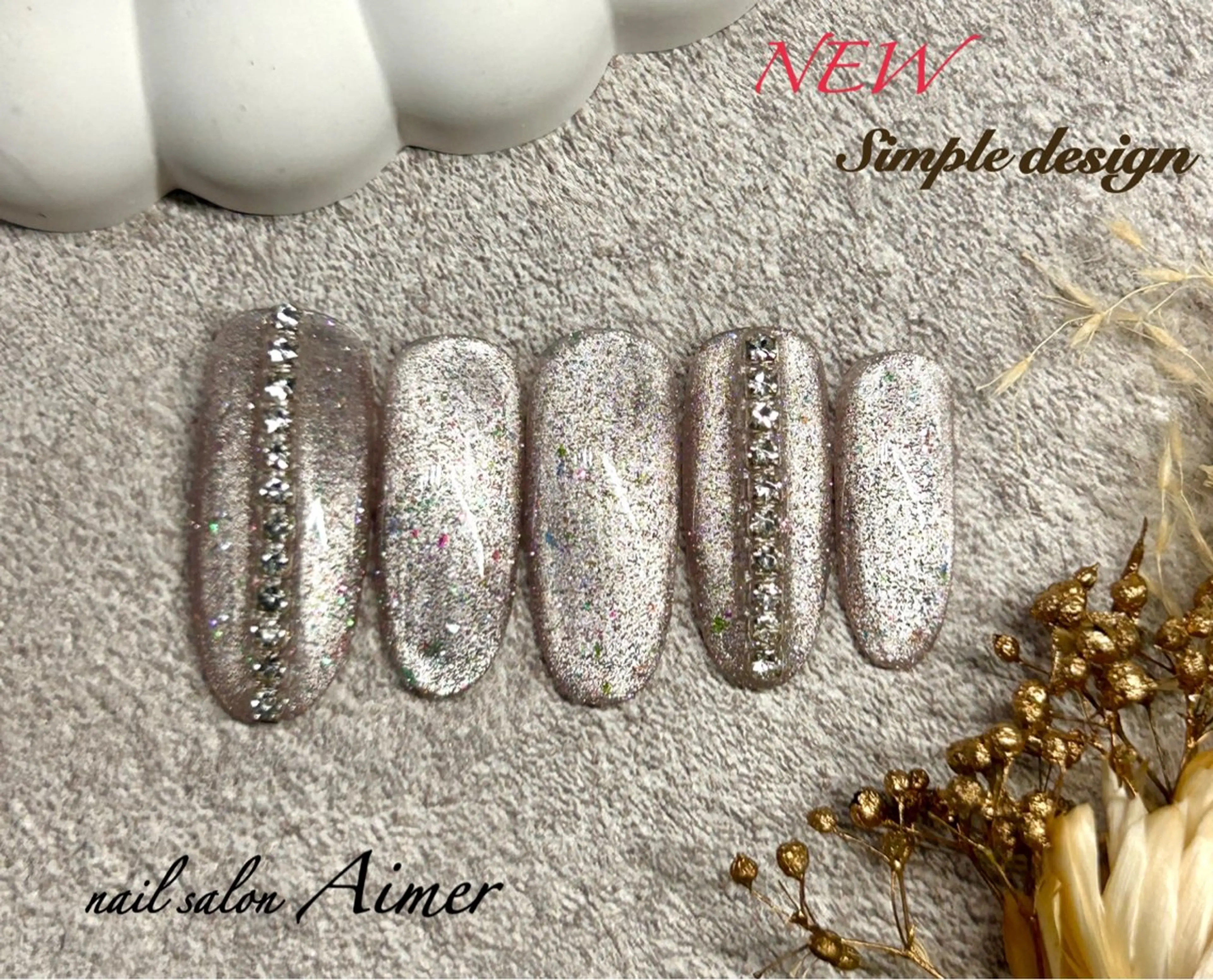 ネイル ハンドネイル nail salon Aimerのネイルデザイン
