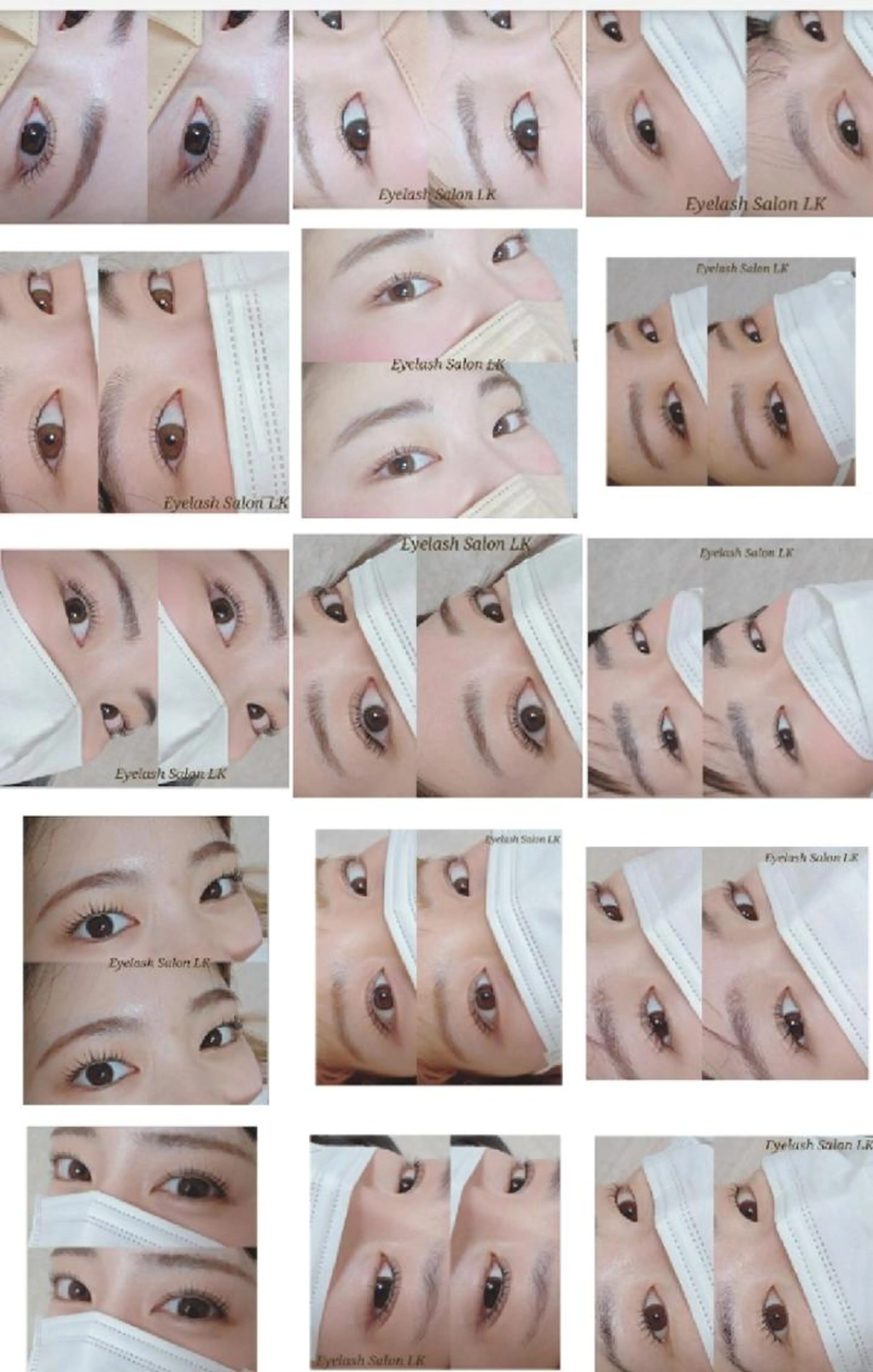 U24学生ミニモ限定モニターモデル様🌷上ラッシュリフト(中間、仕上がりトリートメント付)の写真