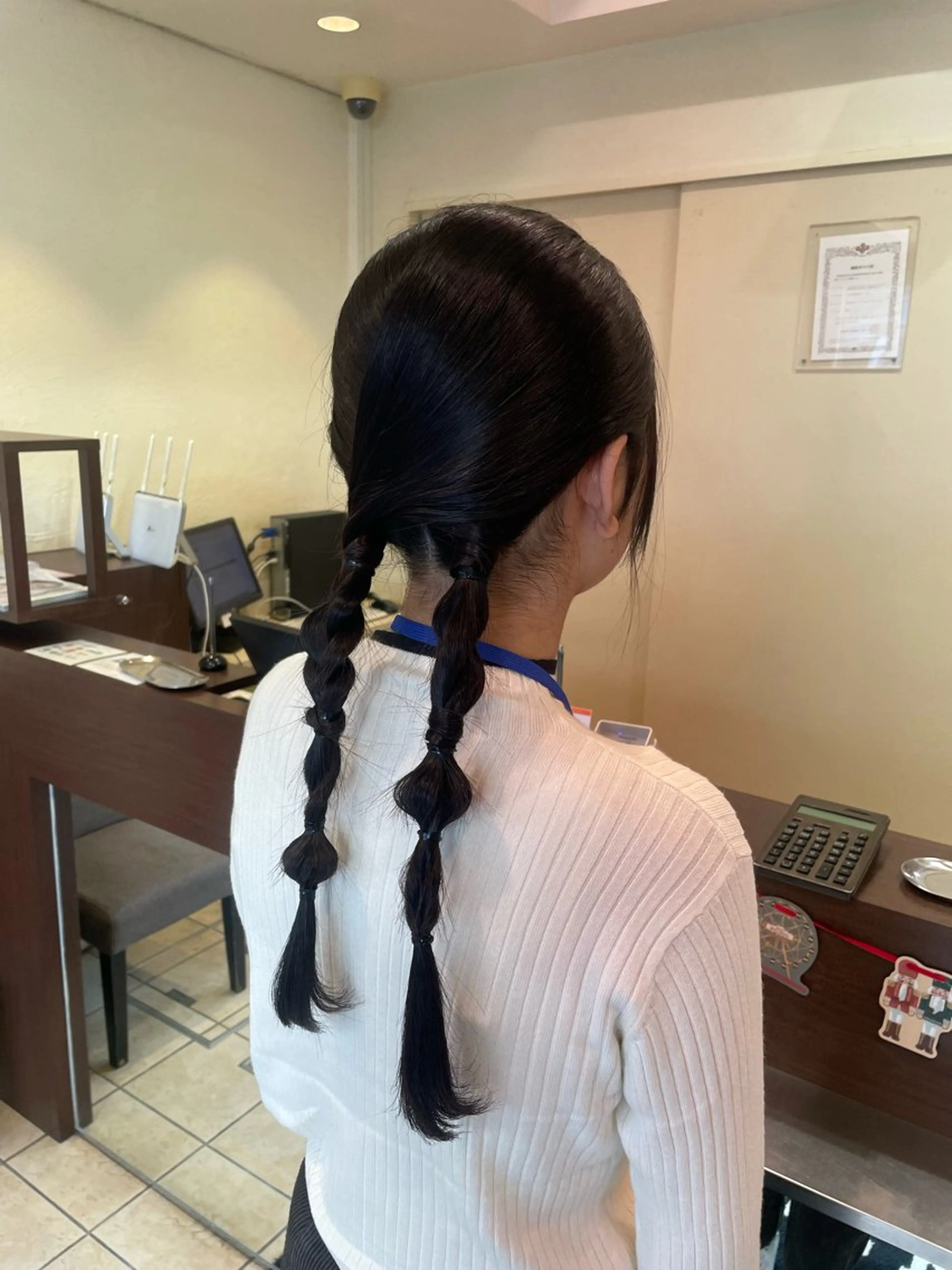 ヘアアレンジ ヘアセット 桑田 新菜のヘアスタイル