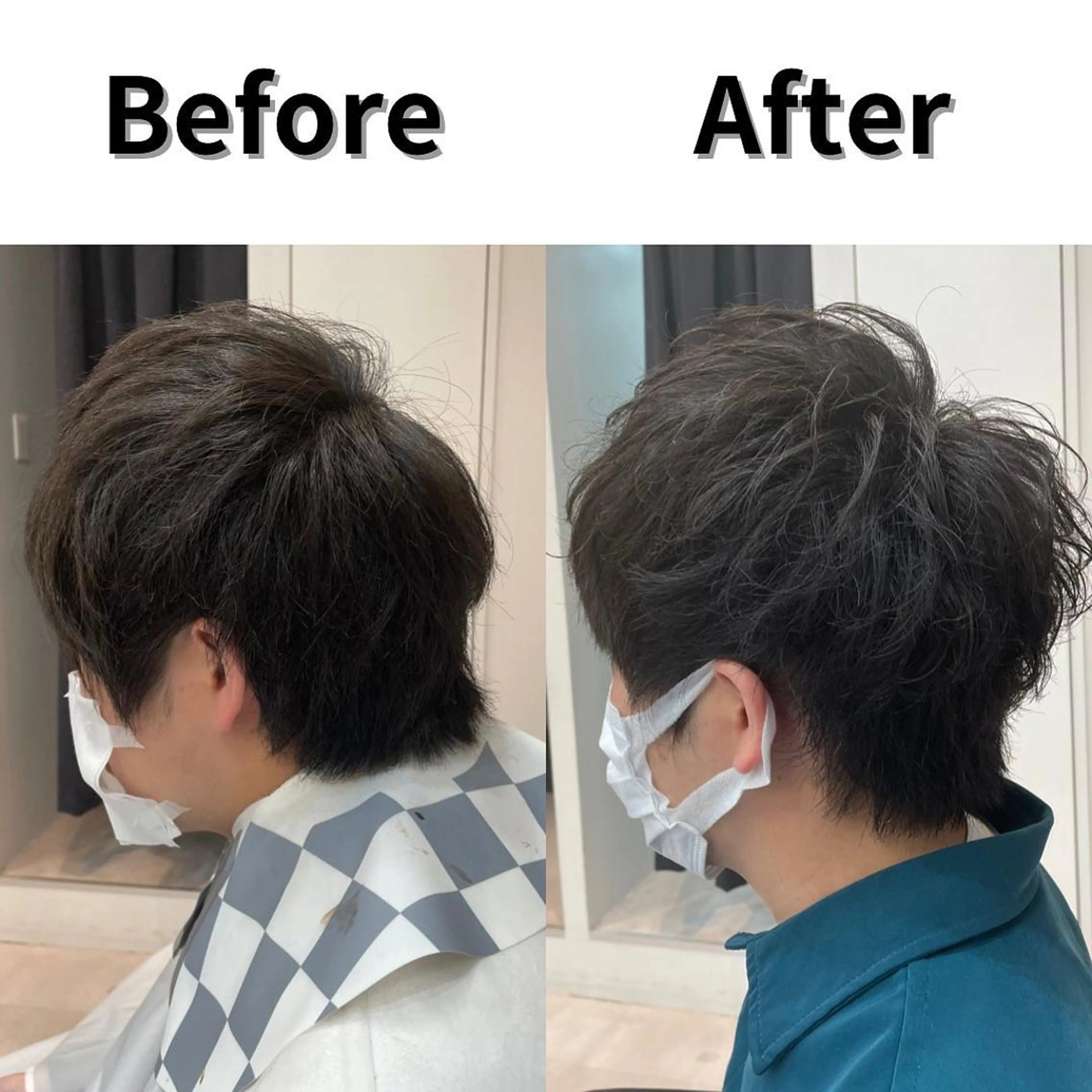 ショート 髪質改善× ハイライト溝江のヘアスタイル