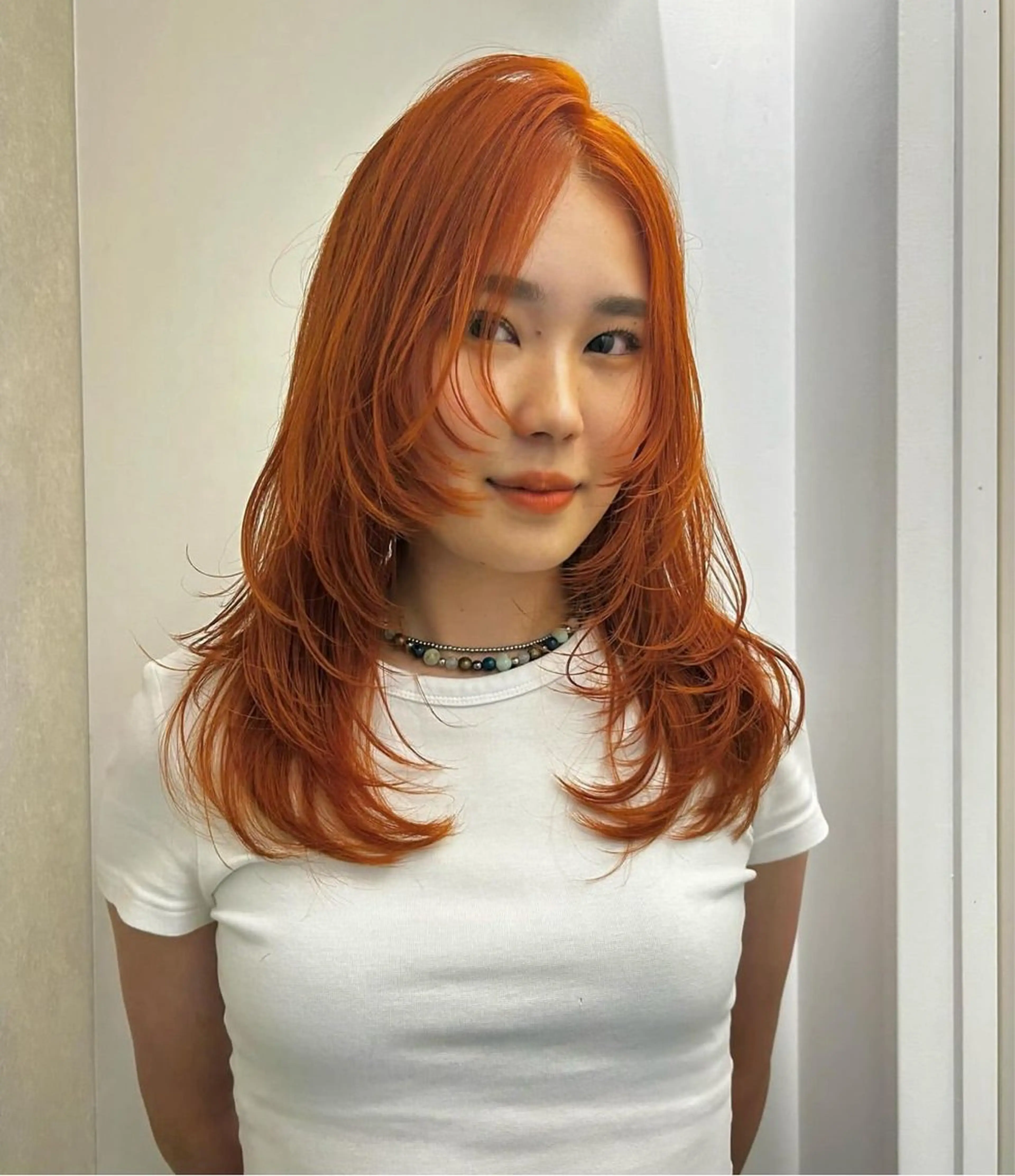 ミディアム カラー ハイトーンカラー 🌙Mina🌙のヘアスタイル