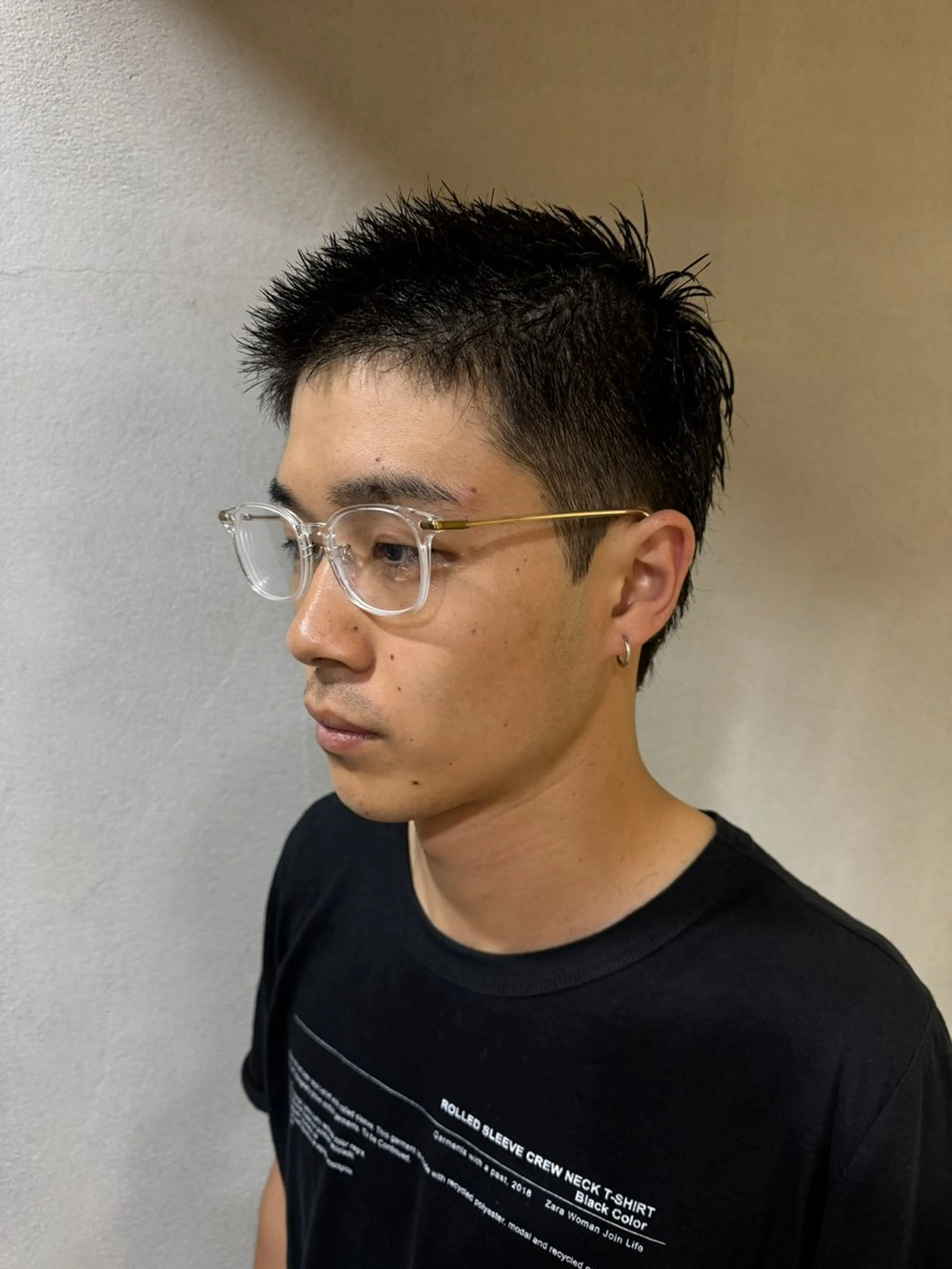 メンズ カット アキト/ メンズ/透明感暗髪のヘアスタイル