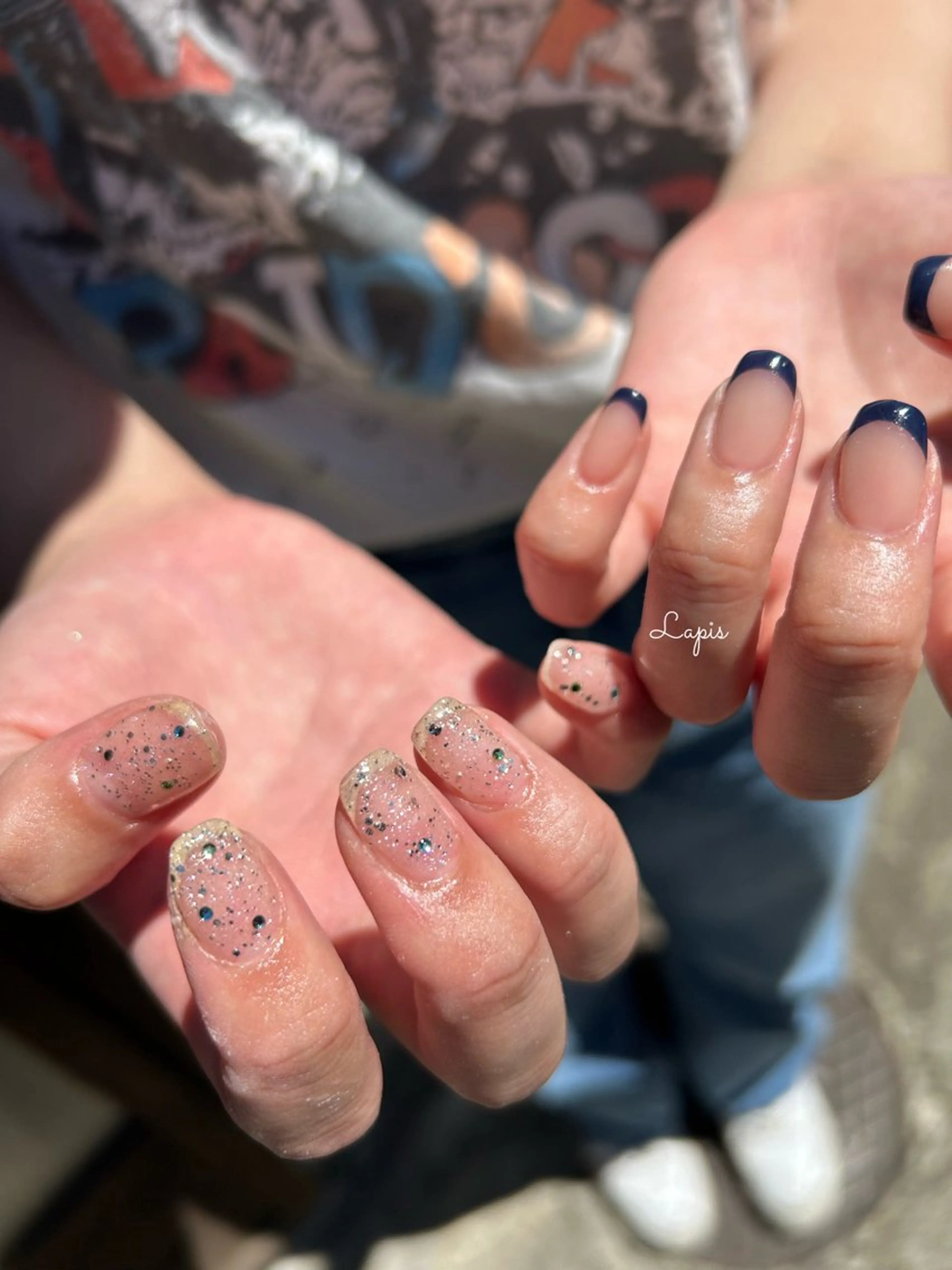 ネイル ハンドネイル Lapis *のネイルデザイン