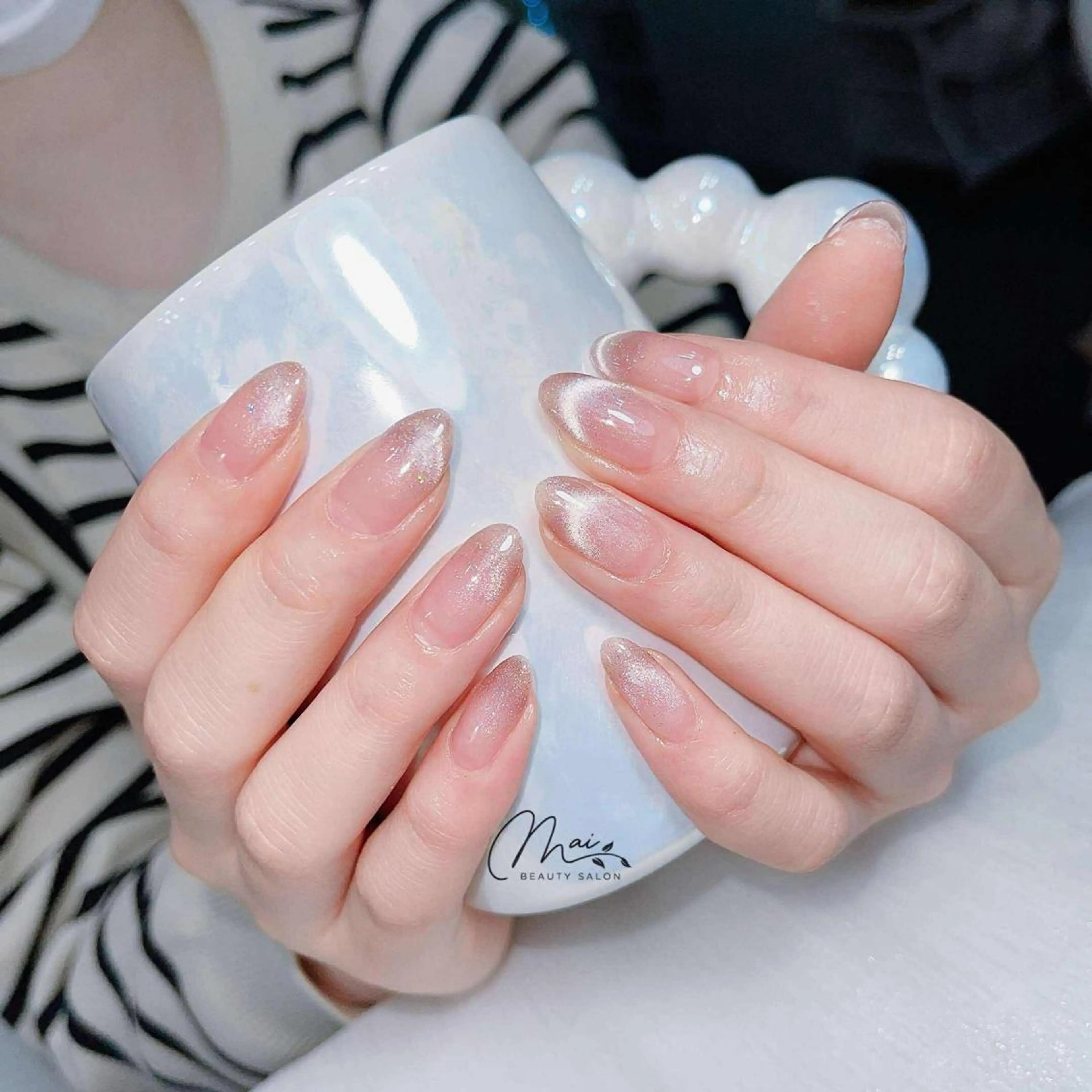 ネイル ジェルネイル パラジェル ワンホンネイル MaiBeauty Niのネイルデザイン