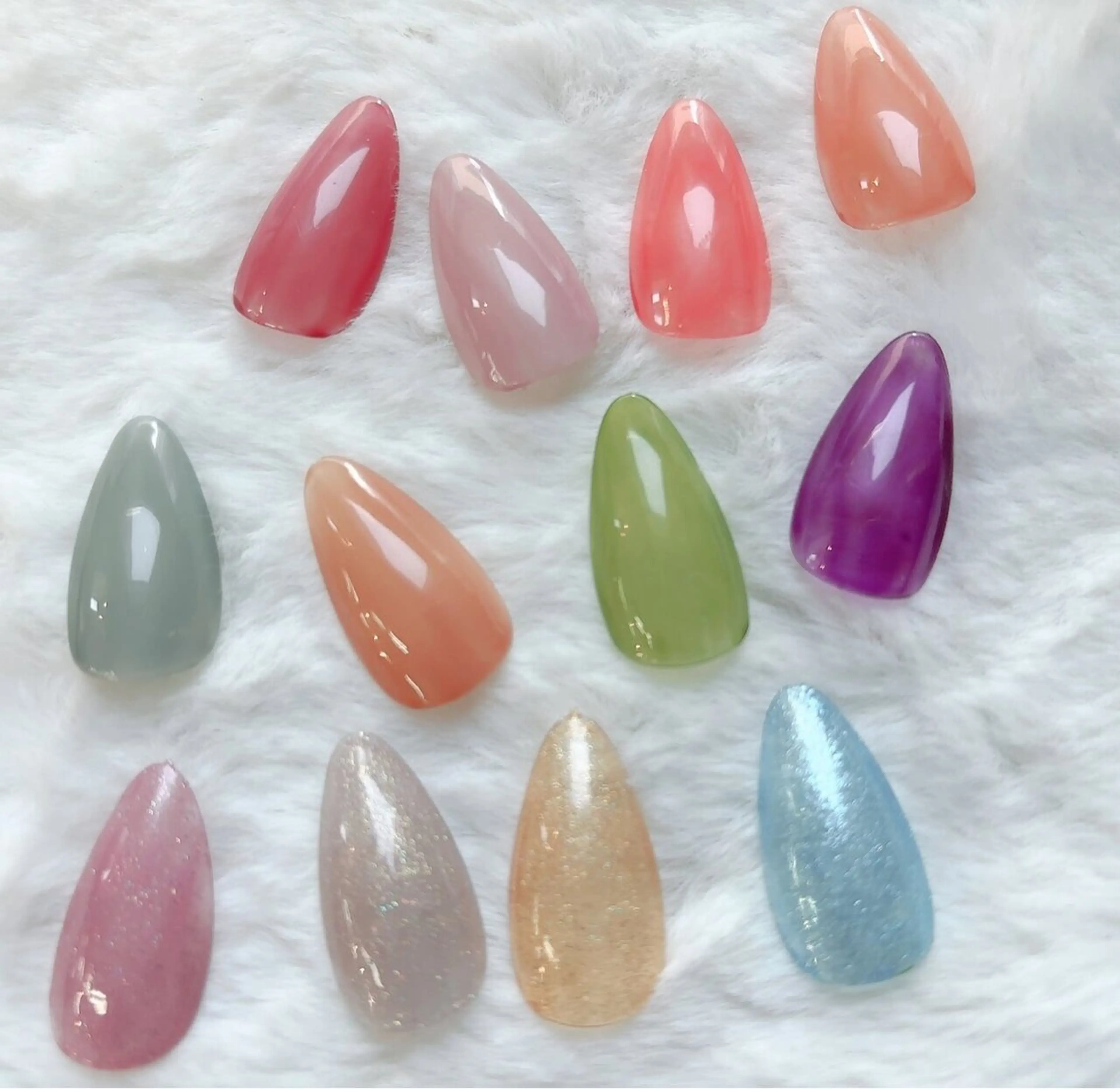 【HAND】🉐オフ無料！ちゅるん系✨ワンカラー💅の写真