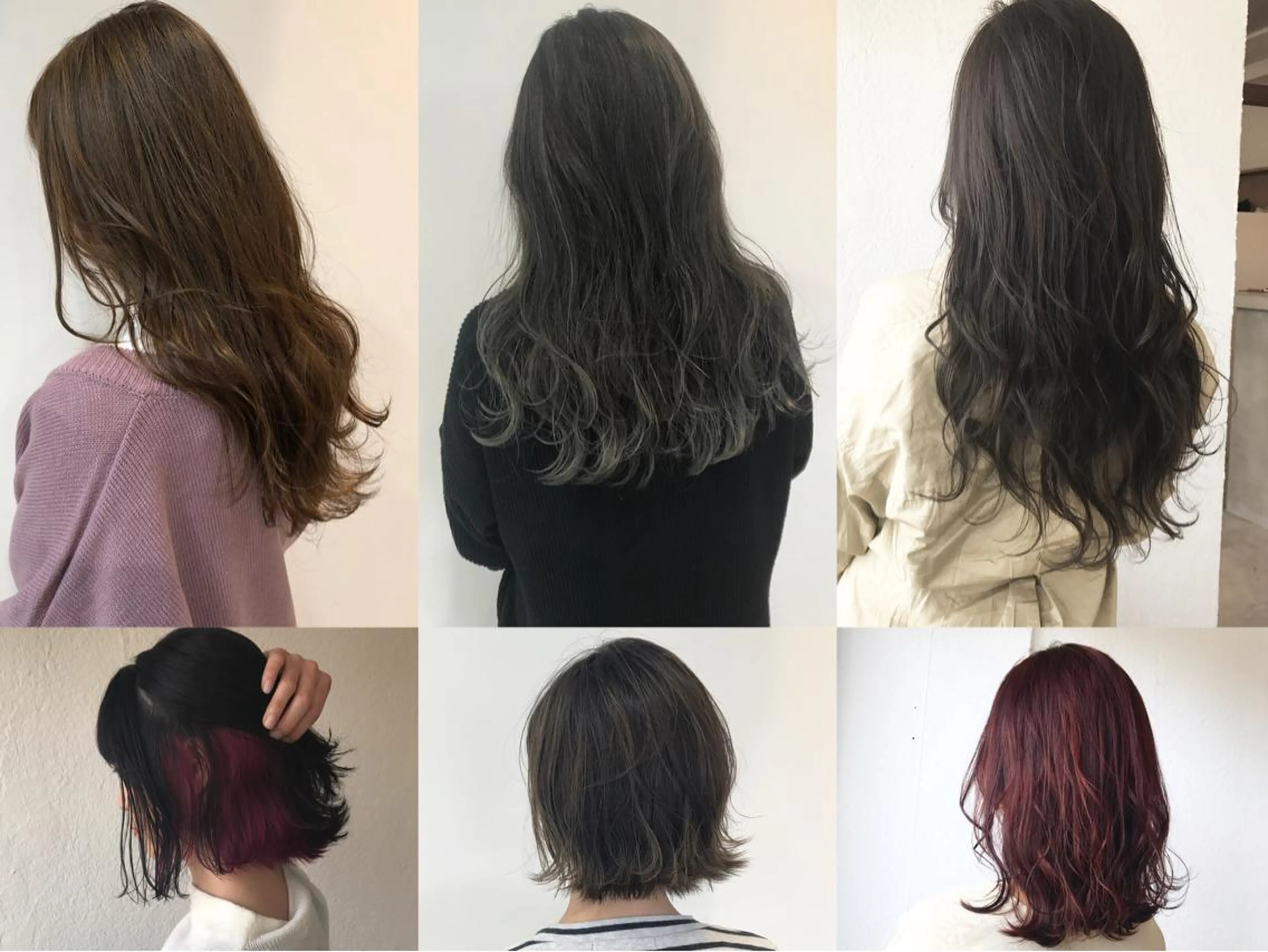 カラー ヘアアレンジ ヘアカラー 入江 志穂のヘアスタイル