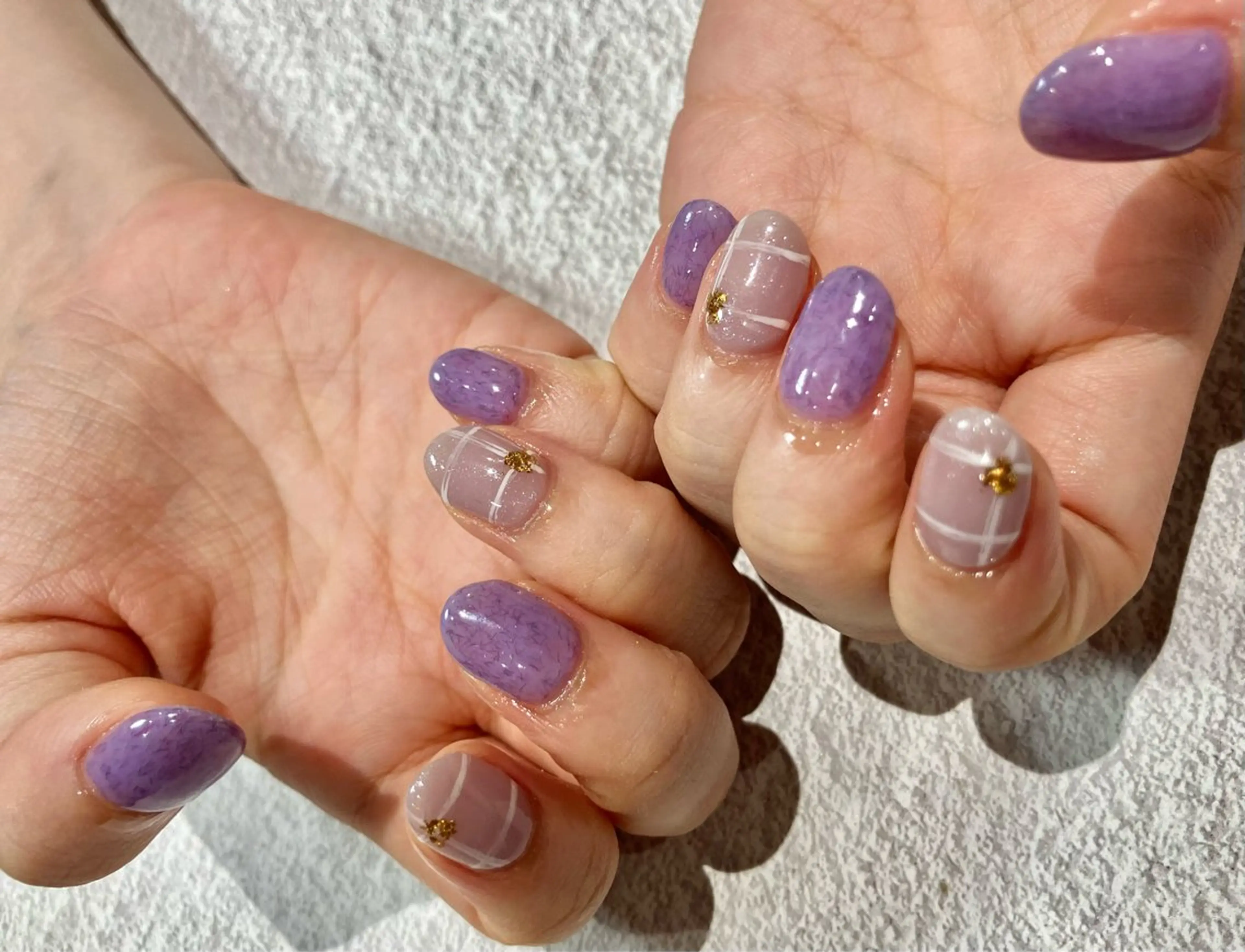 ネイル ハンドネイル たまプラーザ ANZUのネイルデザイン