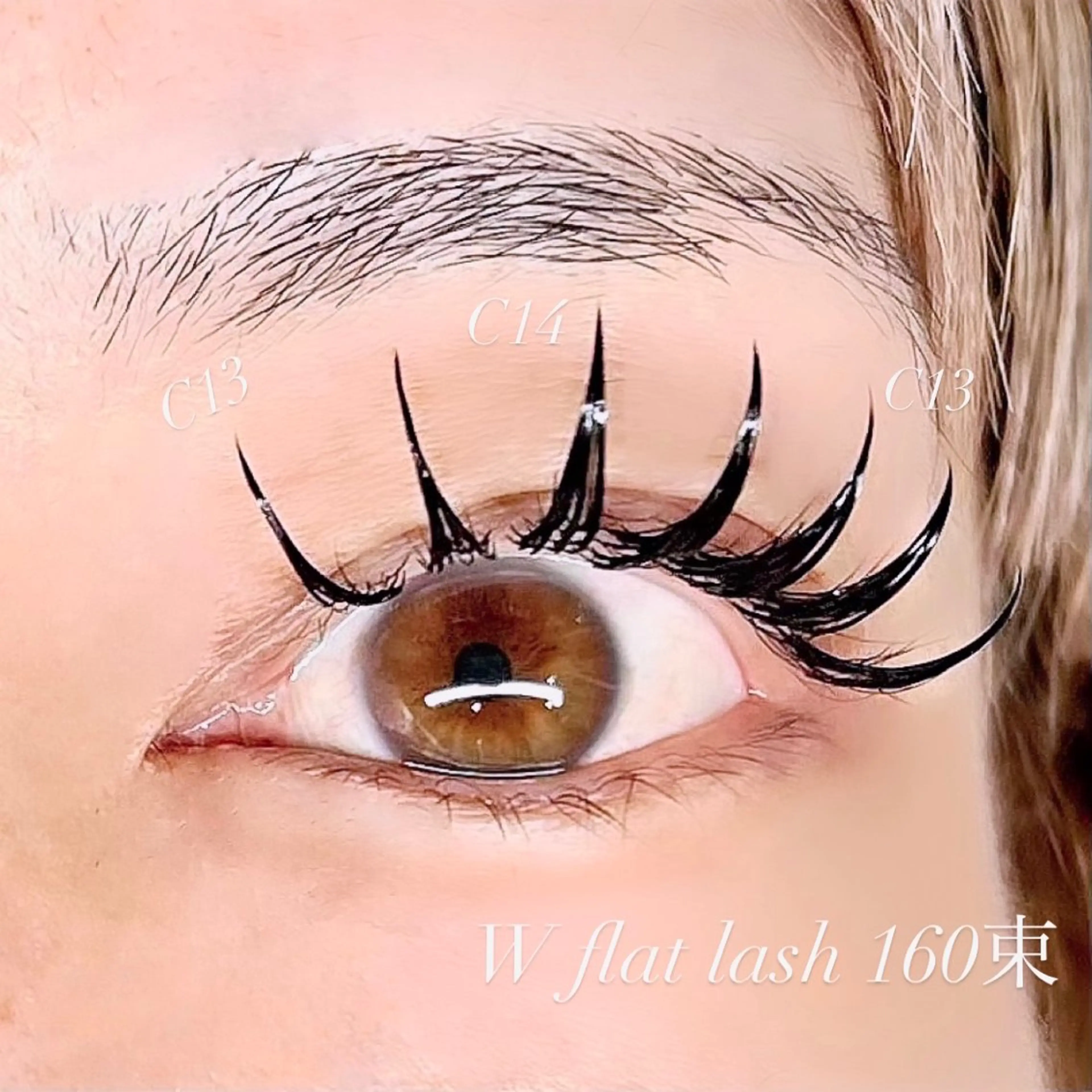 マツエク・マツパ マツエク Luminous YUNA🫧✨のマツエク・マツパデザイン