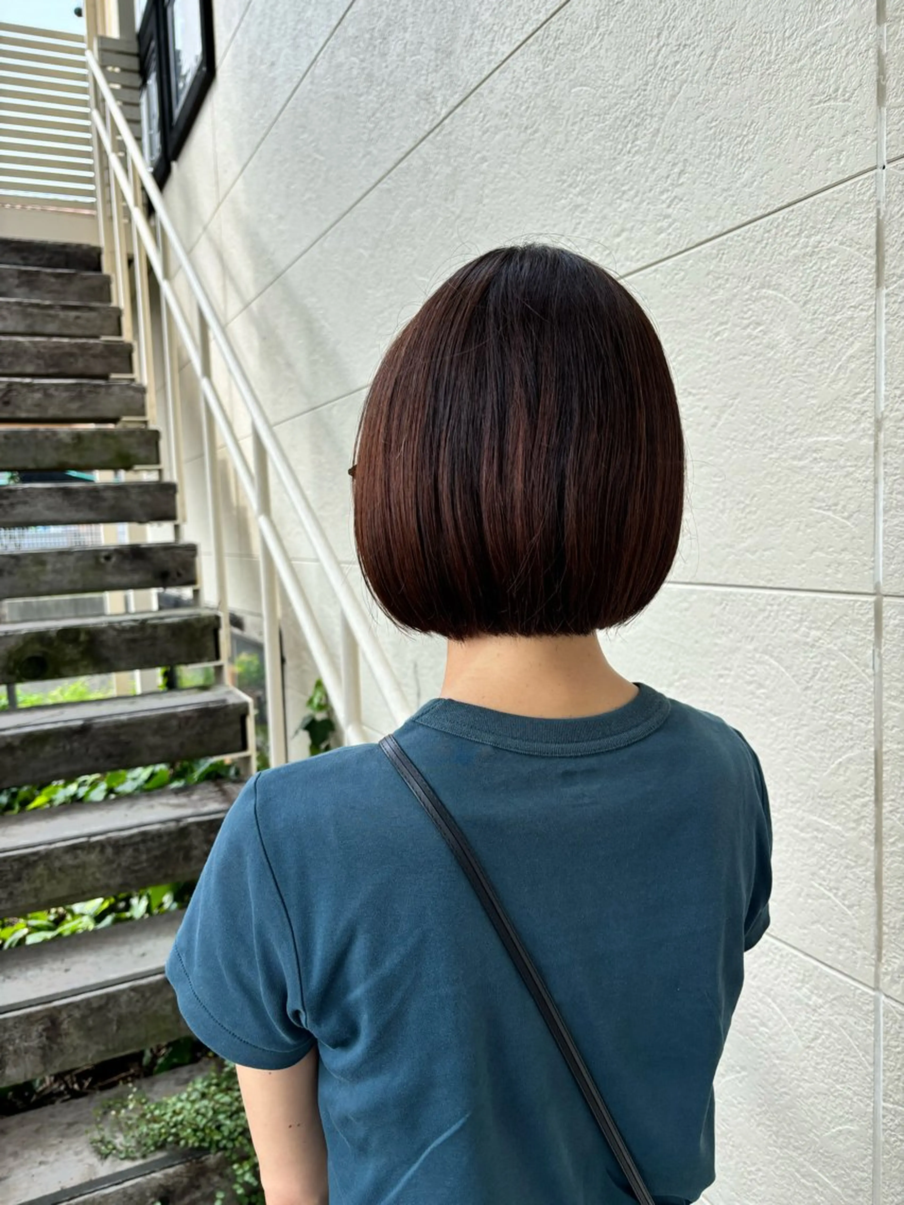 ショート ルプラボウ／艶カラー ／髪質改善／アサミのヘアスタイル