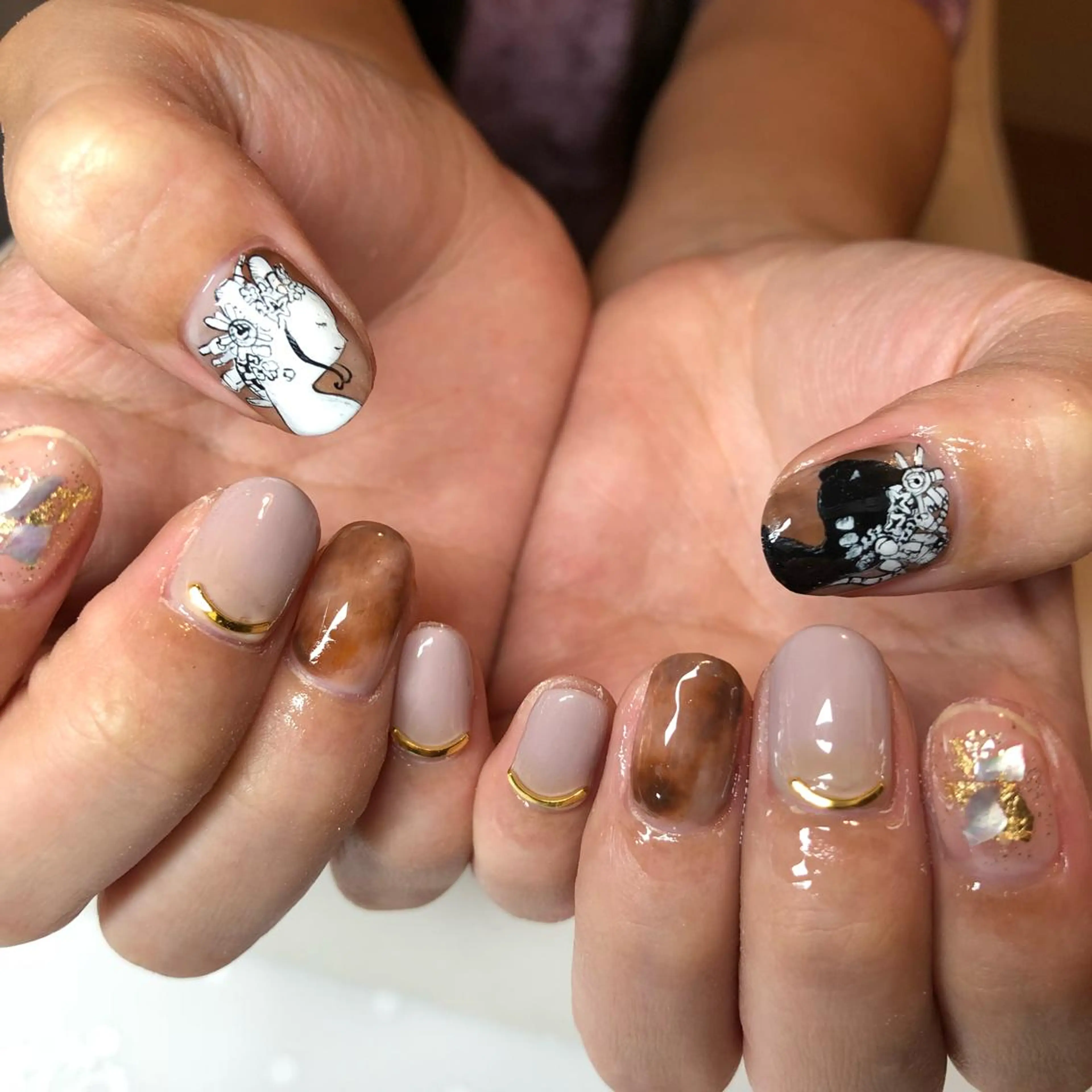 ネイル maggienail所属・Maggie Nagisaのネイルデザイン