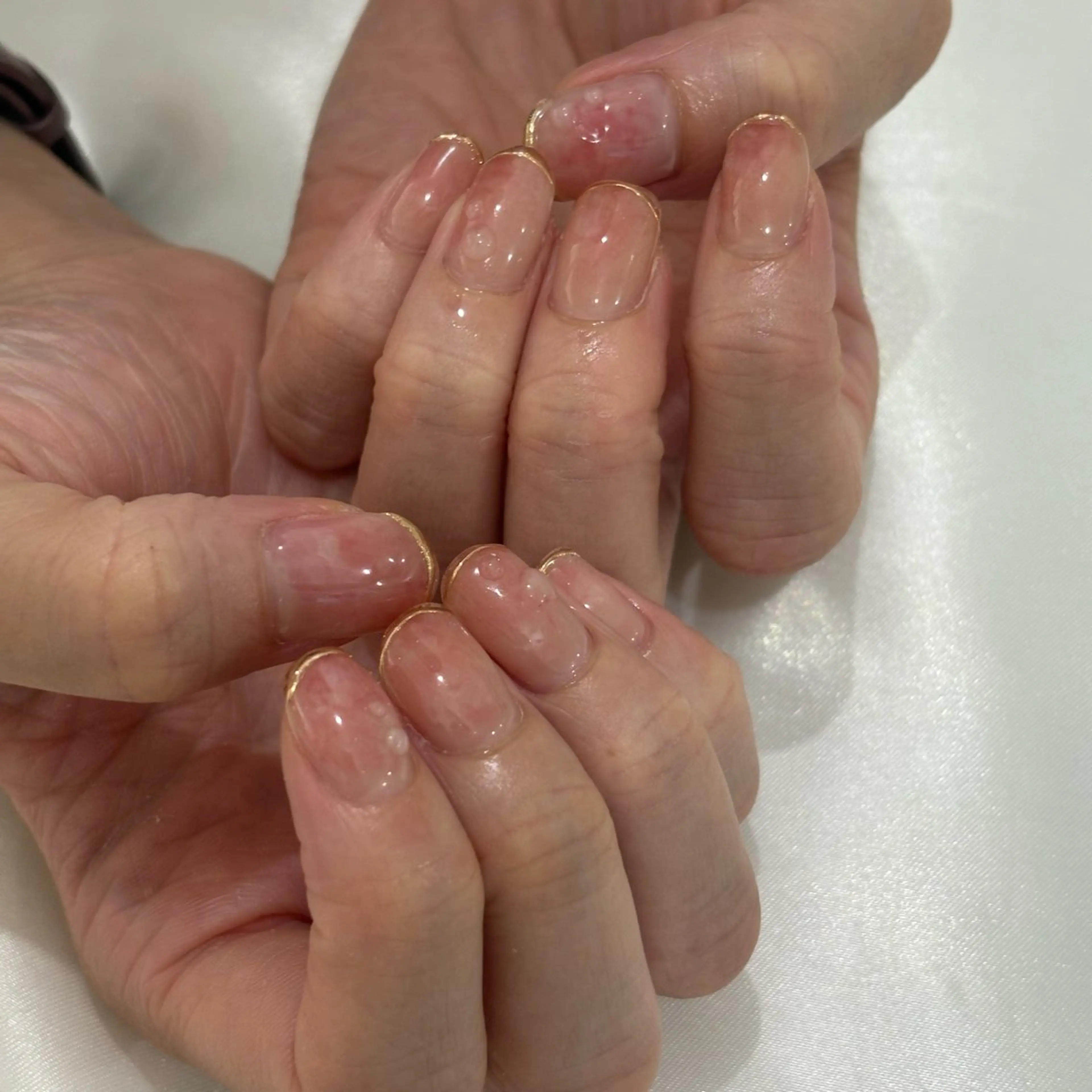 ネイル ミラーネイル ハンドネイル SOL NAILのネイルデザイン