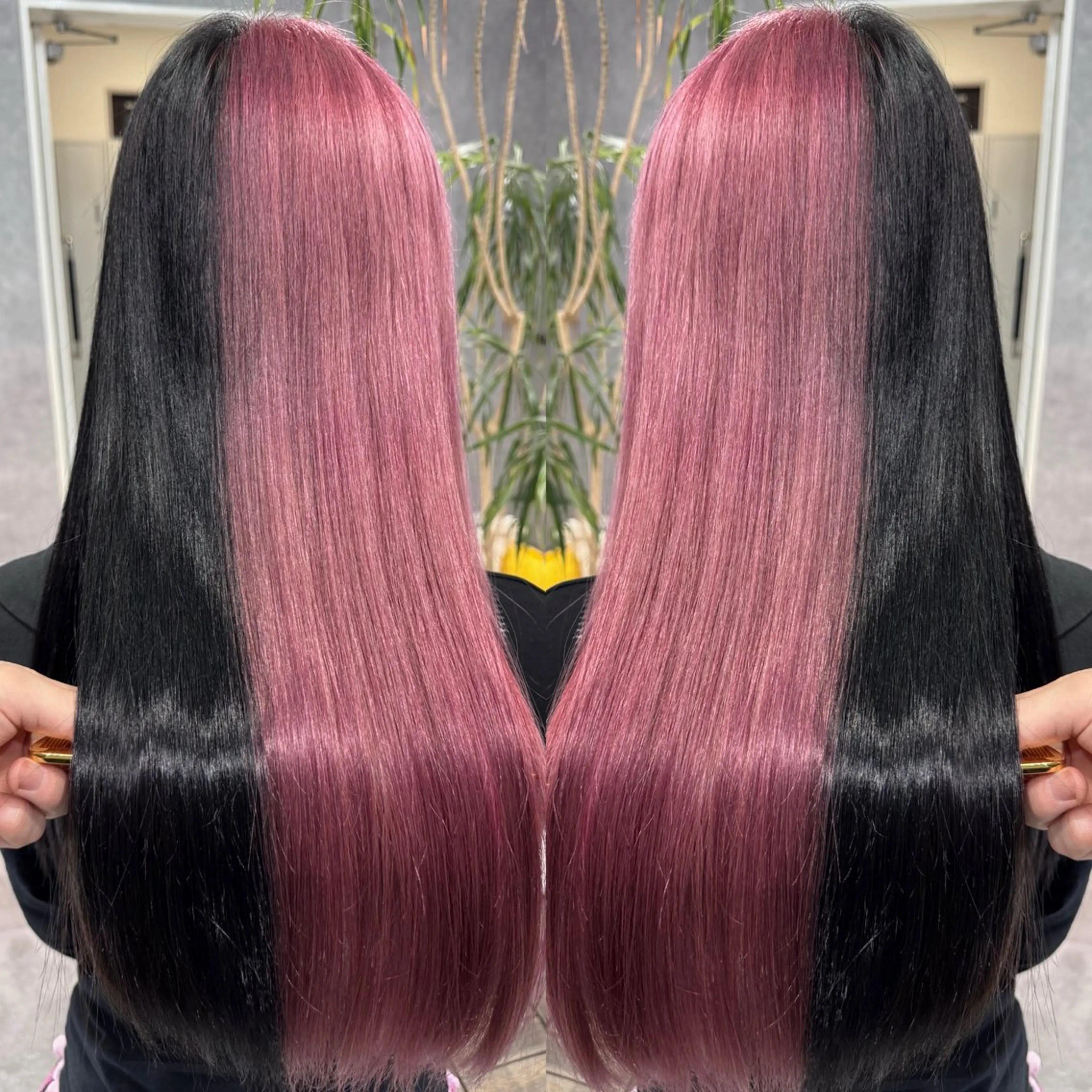 ロング ツートーンカラー カット ヘアカラー トリートメント 🪞艶美髪🪞 髪質改善🎖️城彰人のヘアスタイル