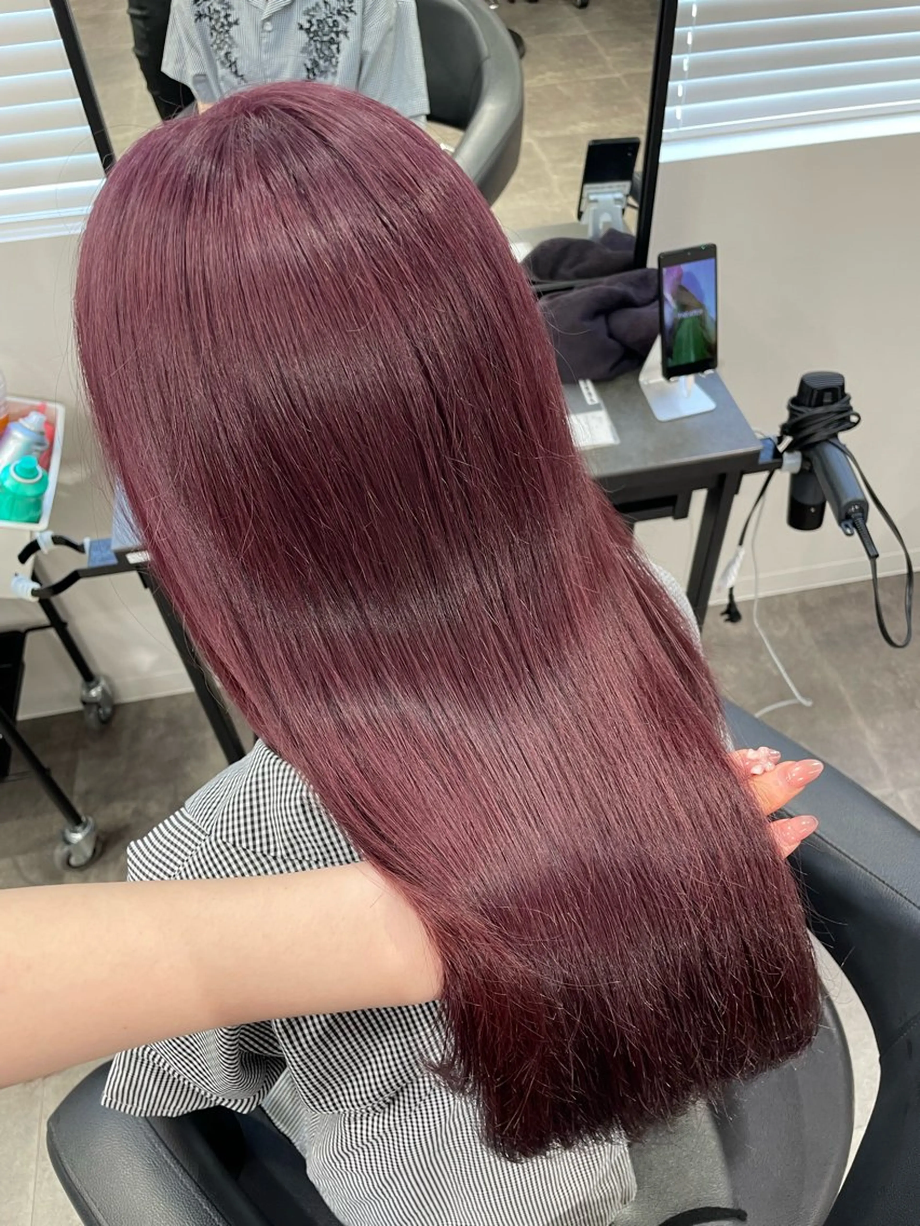 ロング カラー 🎀暖色/ラベンダー /paru🤍のヘアスタイル