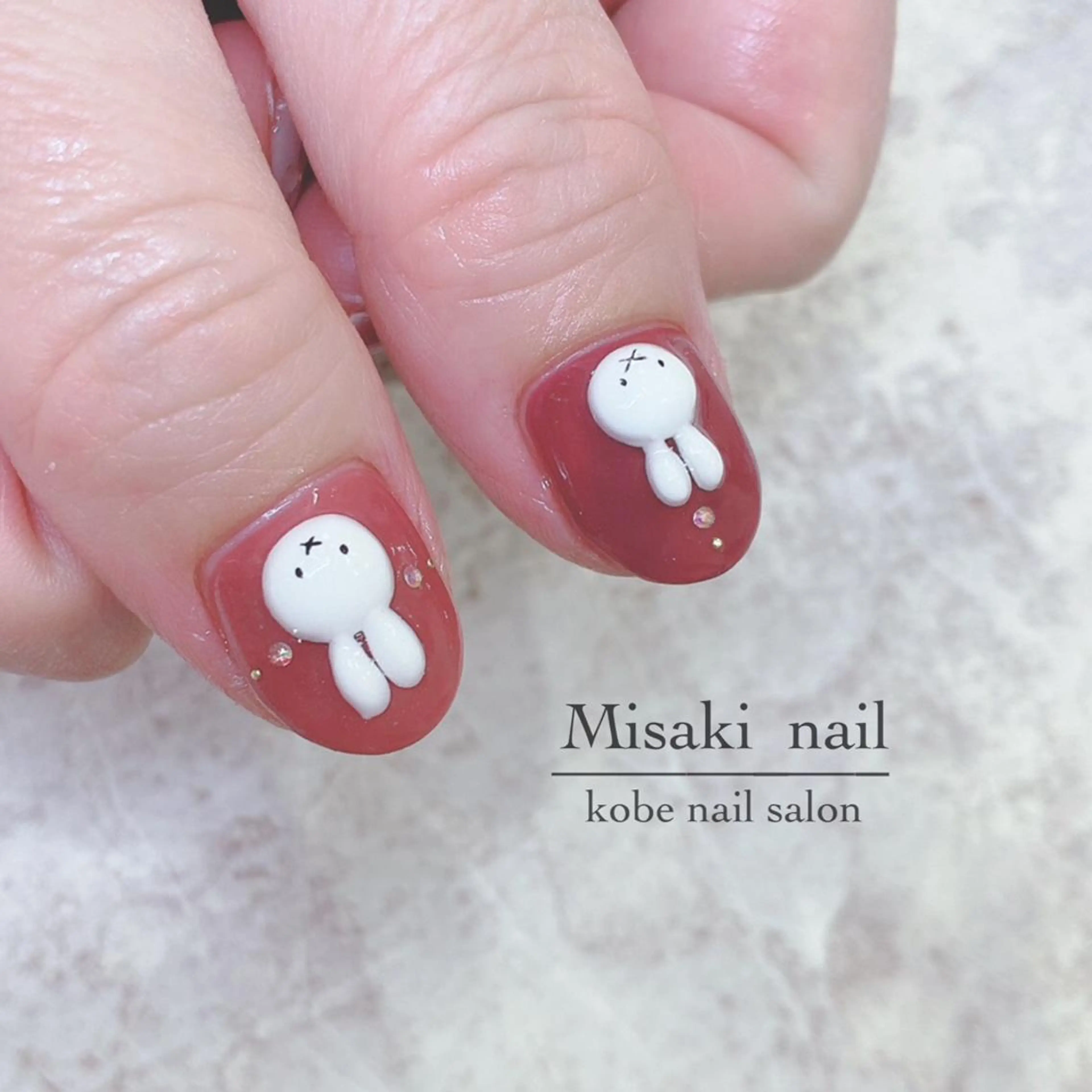 ネイル 韓国ネイル ワンホンネイル ハンドネイル nailsalon miinailsのネイルデザイン