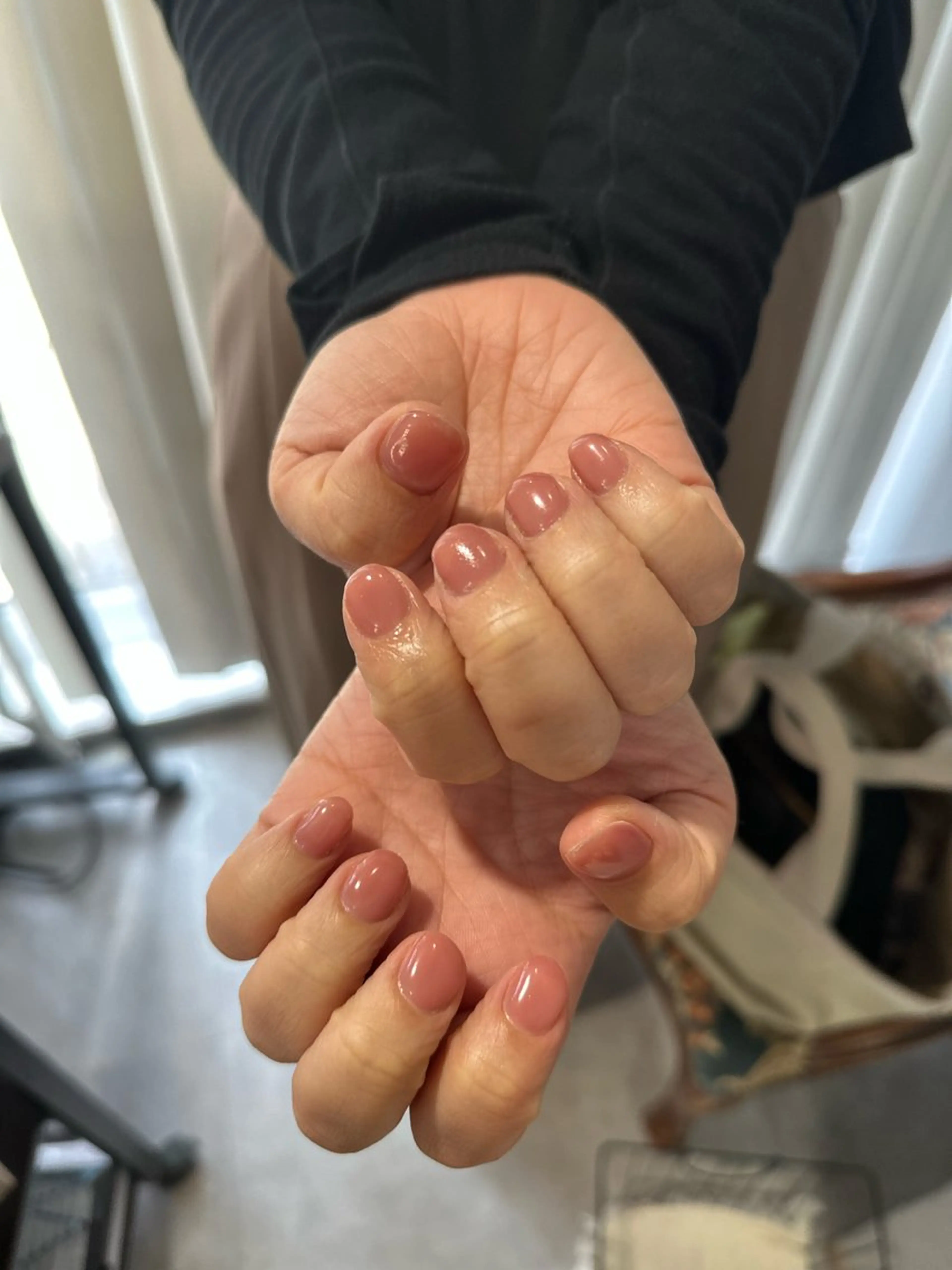 ネイル ワンカラーネイル MIYUU♡*.+ﾟ ワンホン/ニュアンスのネイルデザイン