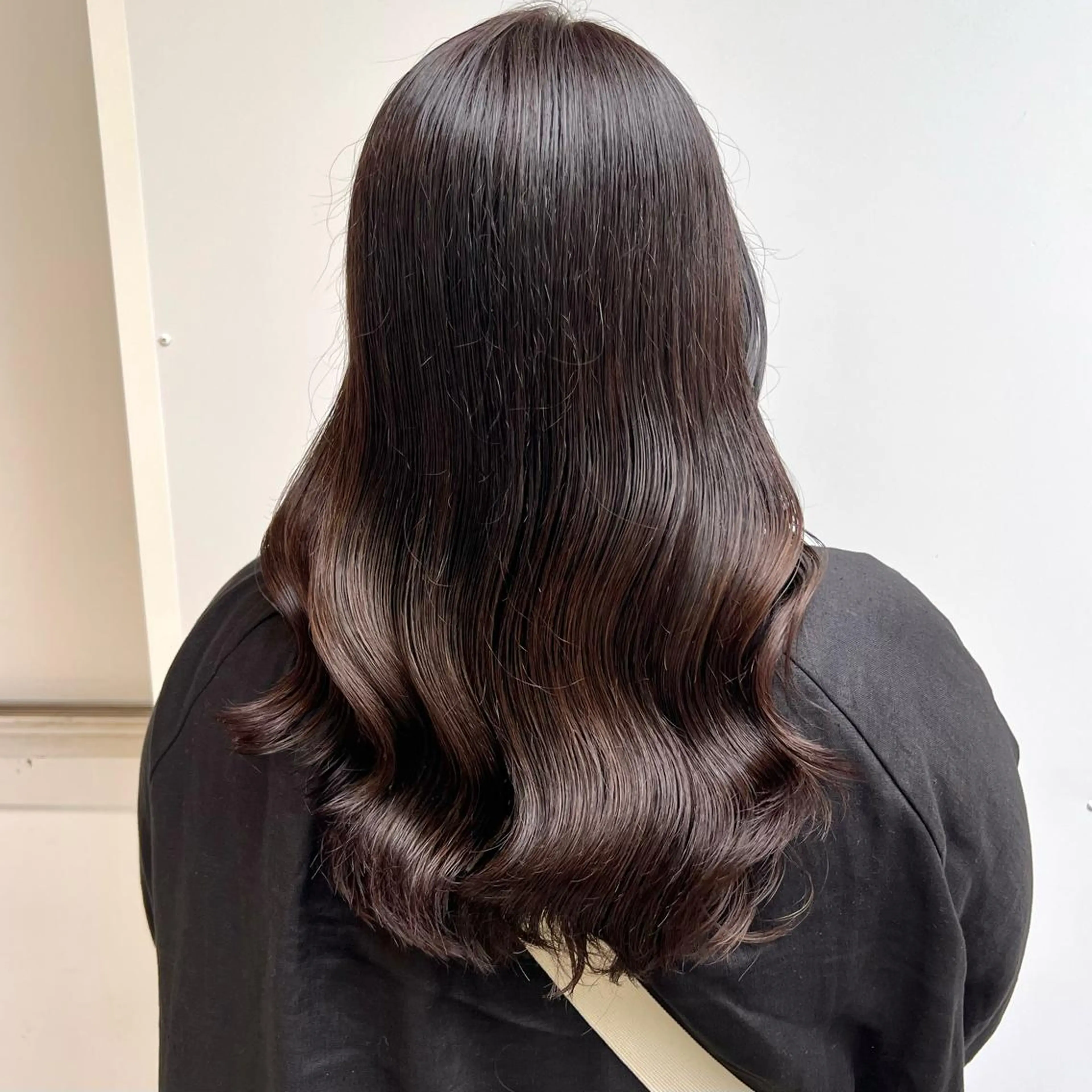 ロング カラー ブラウンカラー グレージュ シアーブラウン 韓国風ヘア GrandStory SHIBUYA所属・卒業式お呼ばれ🕊️ ヘアセット✴︎ミキのヘアスタイル