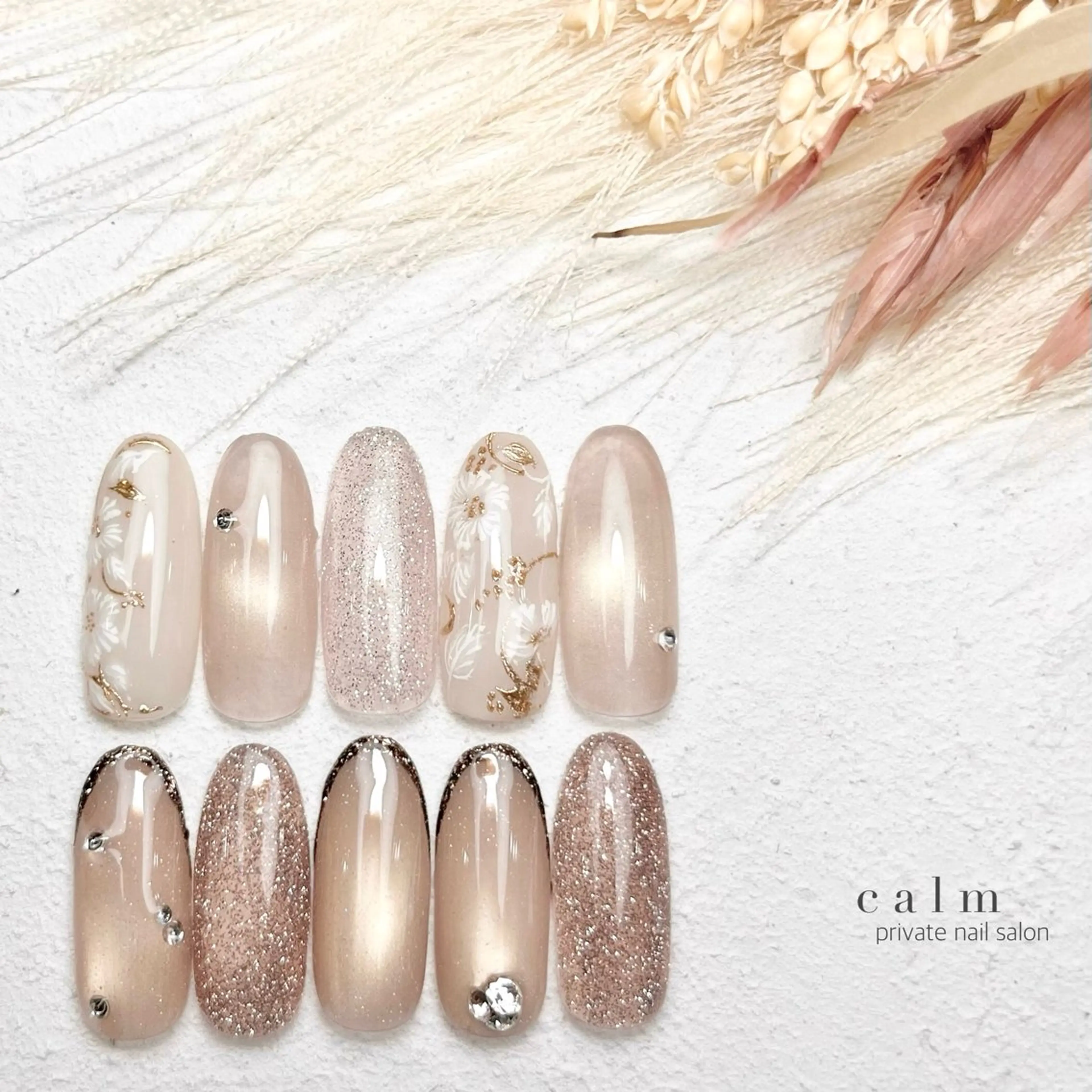 ネイル ハンドネイル calm 〔ｶｰﾑ〕のネイルデザイン