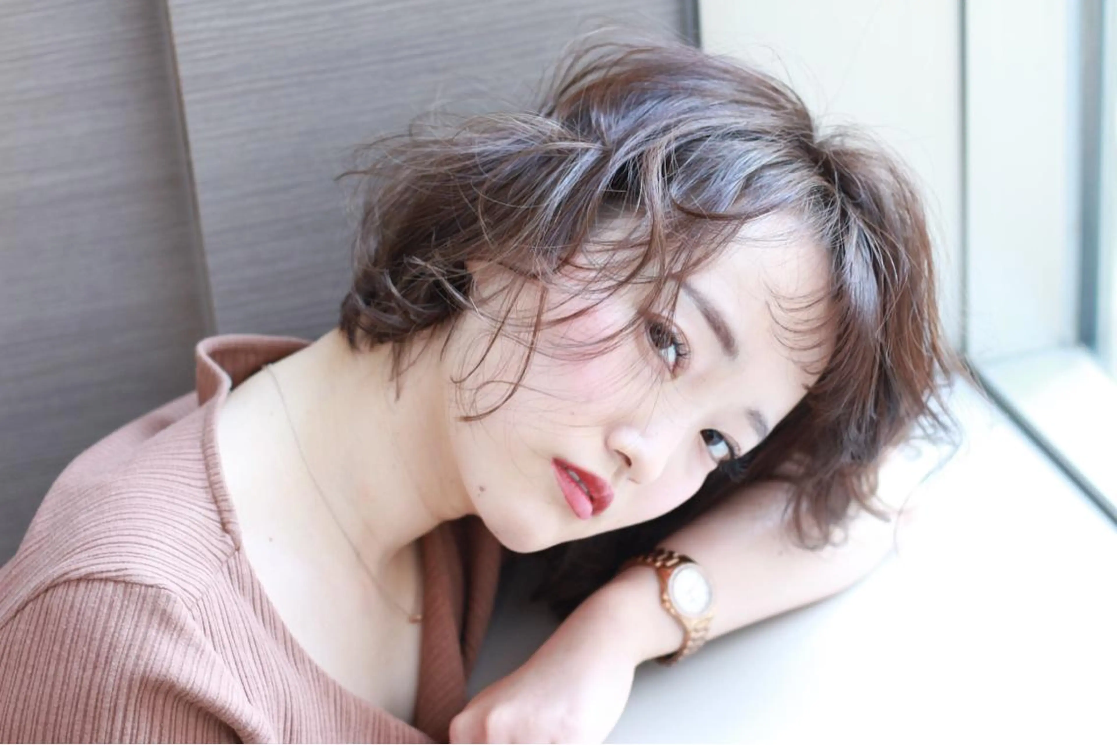 ショート カラー 💙美髪救世主💙 関華蓮のヘアスタイル