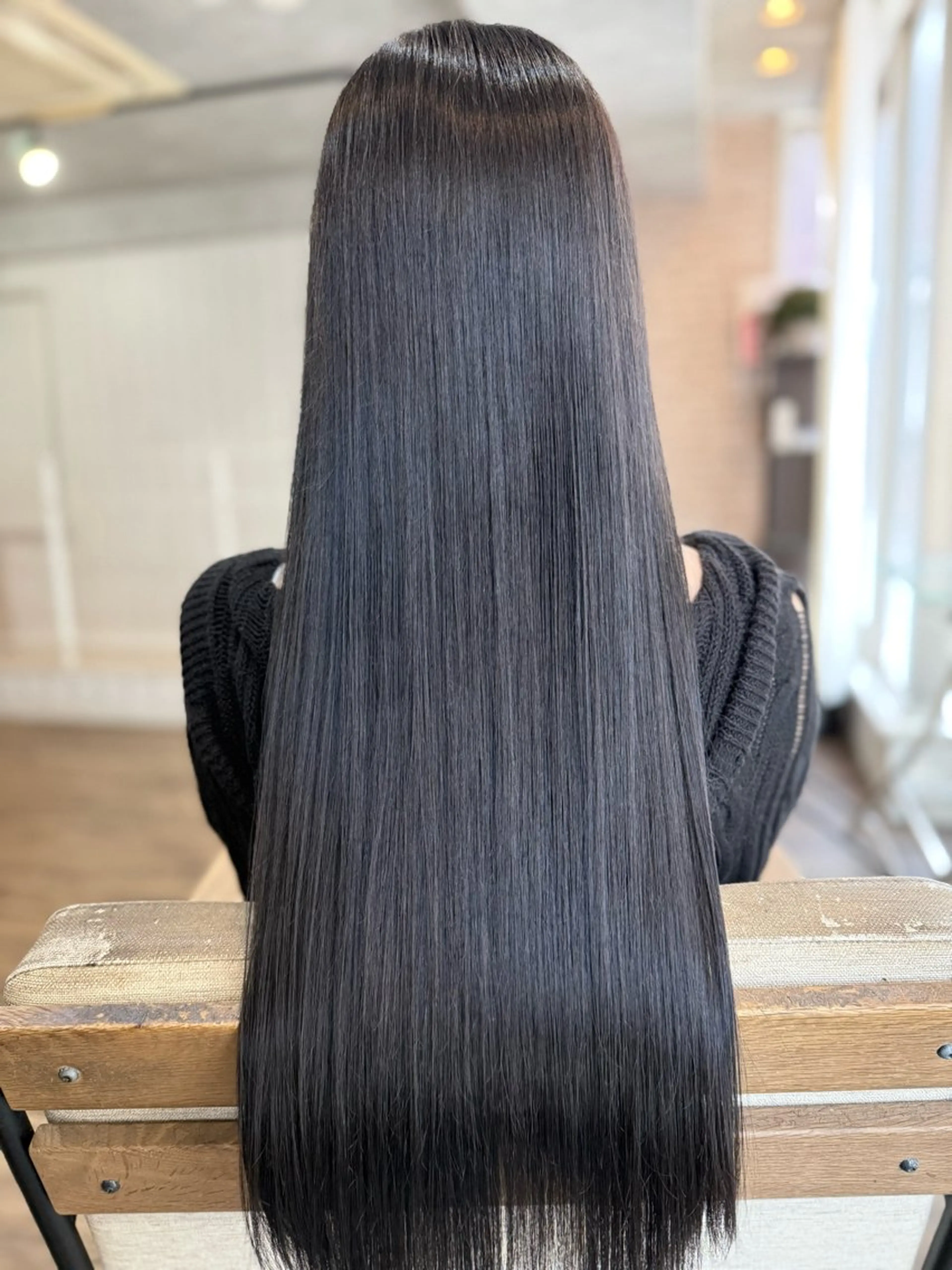 セミロング カラー ヘアアレンジ くせ毛 髪質改善 酸性ストレート カット ヘアカラー 縮毛矯正 トリートメント RecheRche【池袋】所属・👑指名率No.1 👑坂口飛翔のヘアスタイル