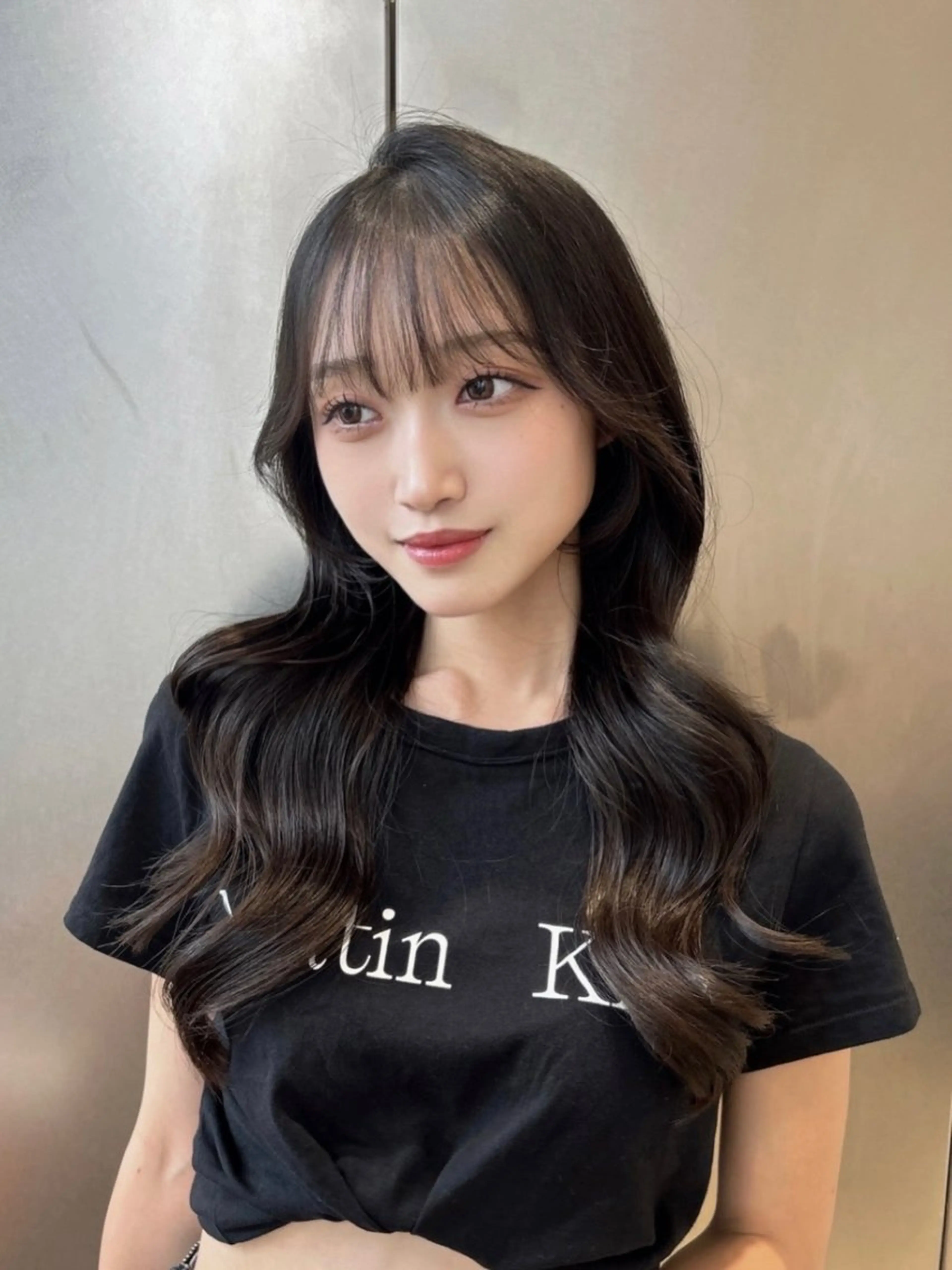 ロング カット ヘアカラー トリートメント 🩷韓国ヘア/ミディ アム🩷Maikaのヘアスタイル