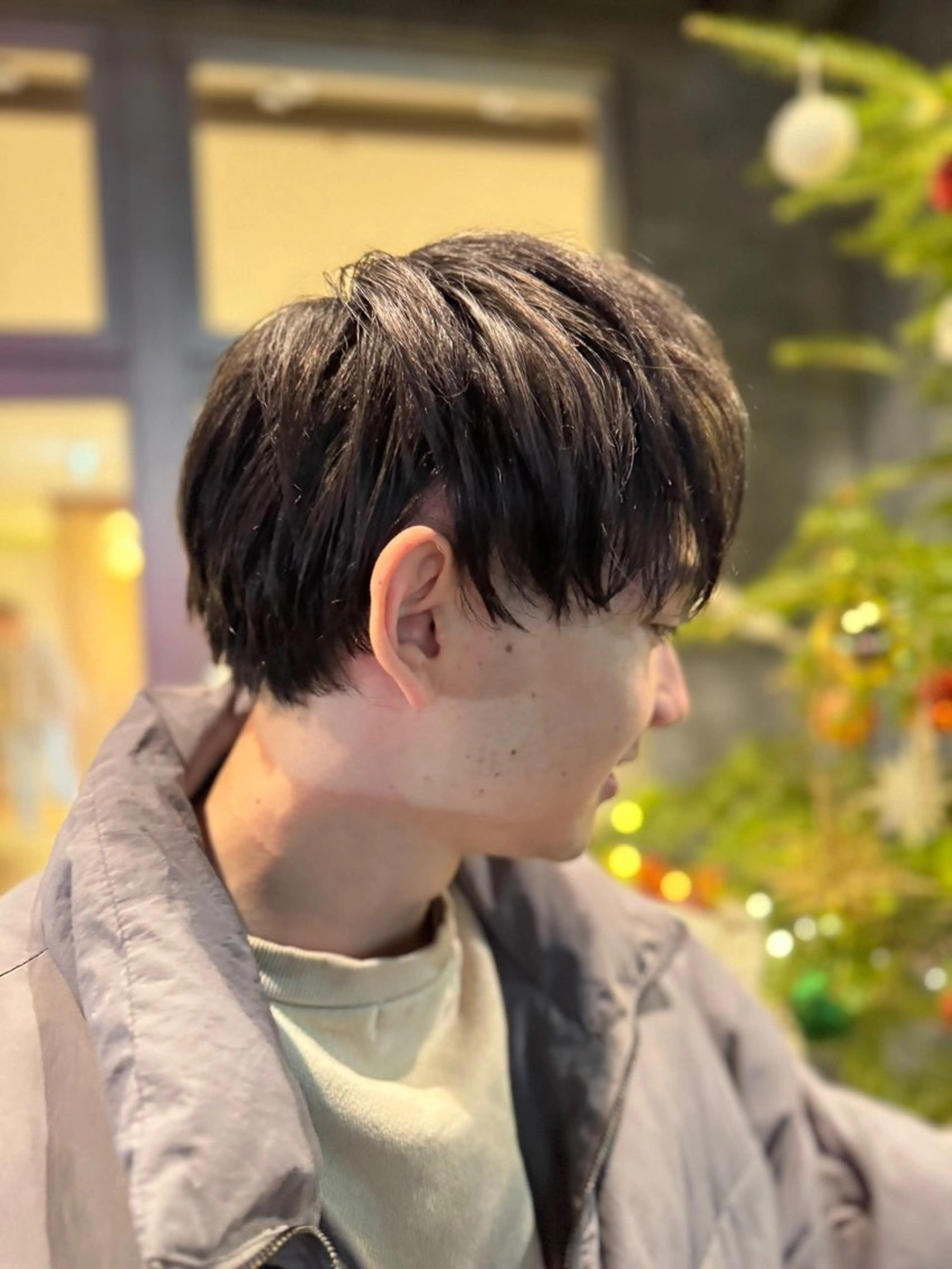 ショート カラー メンズ ピンクカラー select 大森 慶斗のヘアスタイル