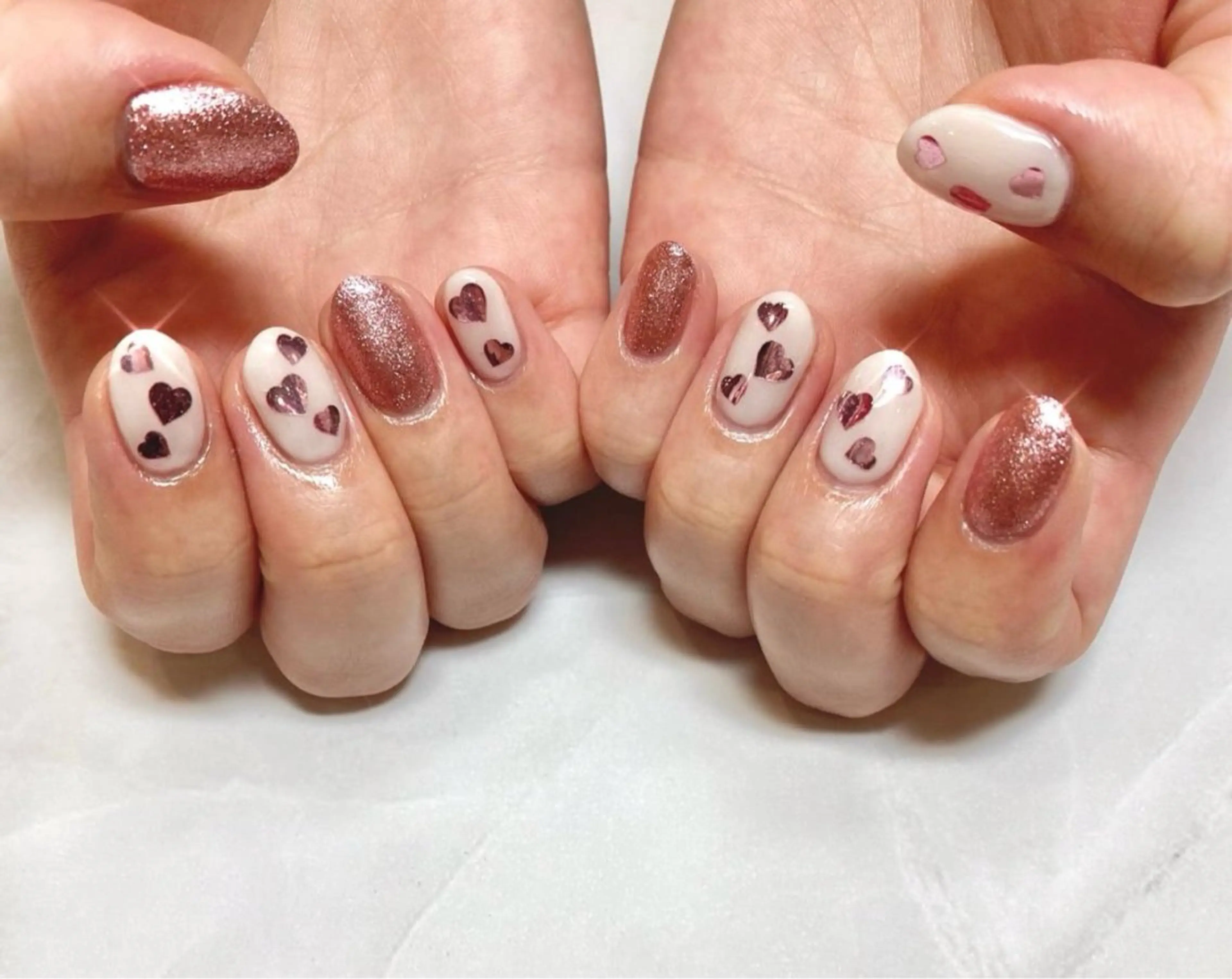 ネイル ハンドネイル ハンドケア (∩_∩)ミモネイル /eyelashのネイルデザイン