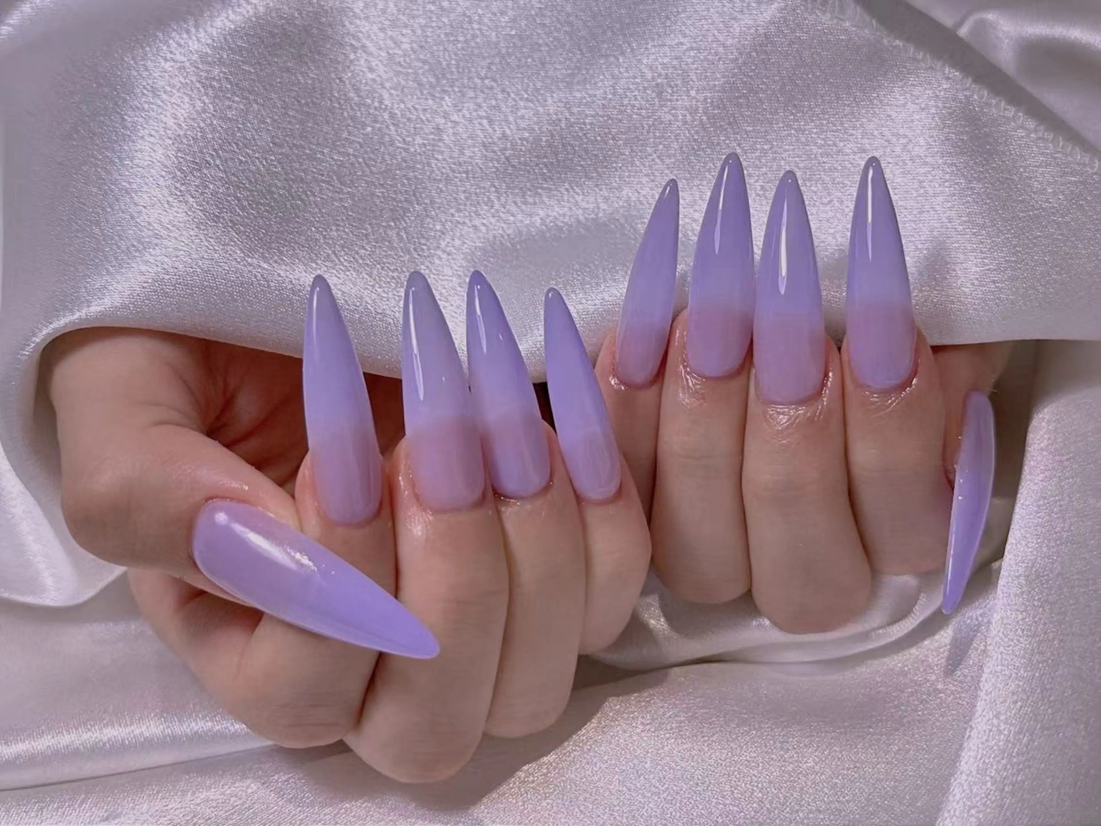 【チップスカルプ】人気No.1ワンカラー🩵2色までの写真