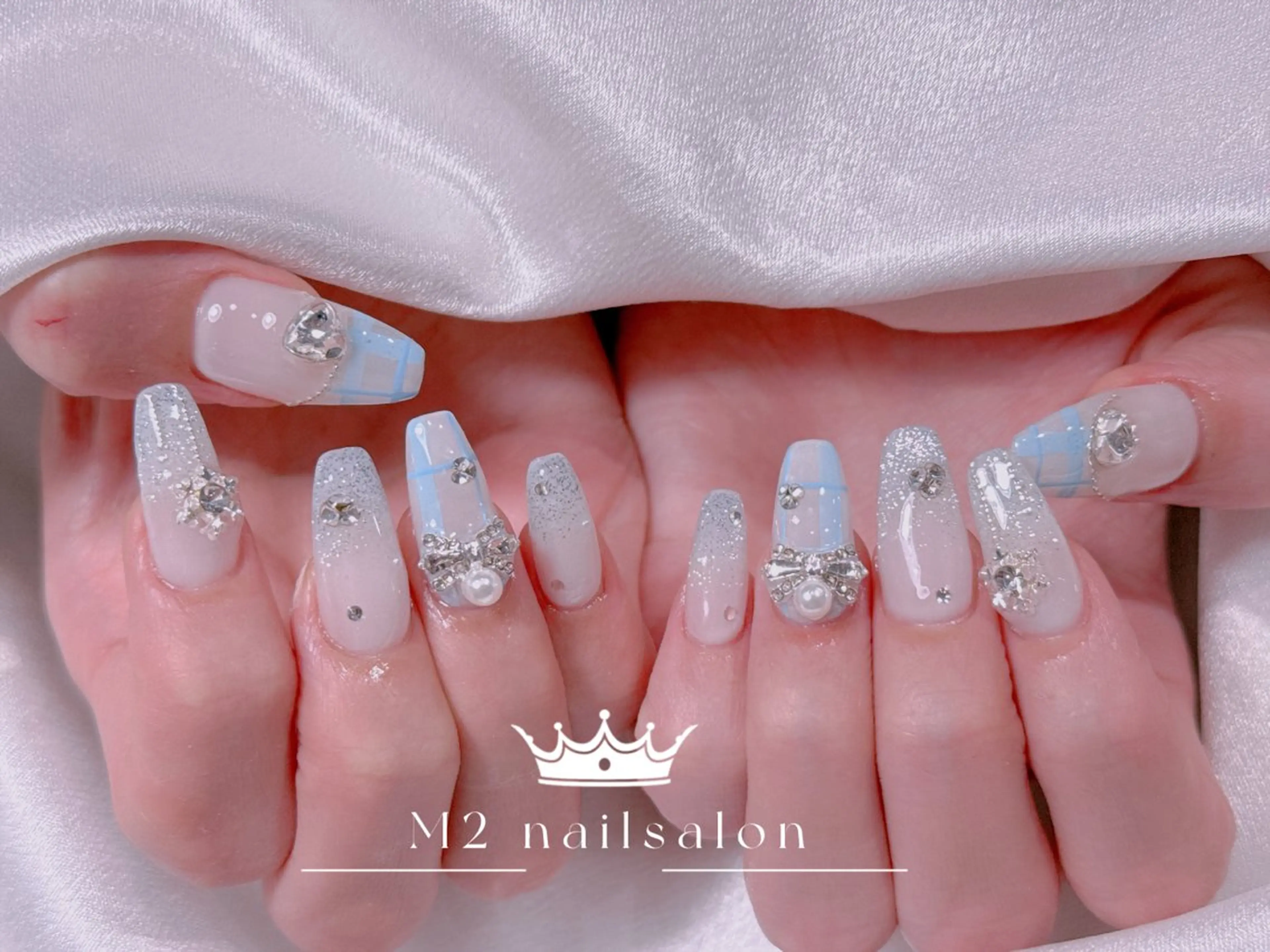 ネイル ハンドネイル 長さだし専門店 M2　rikaのネイルデザイン