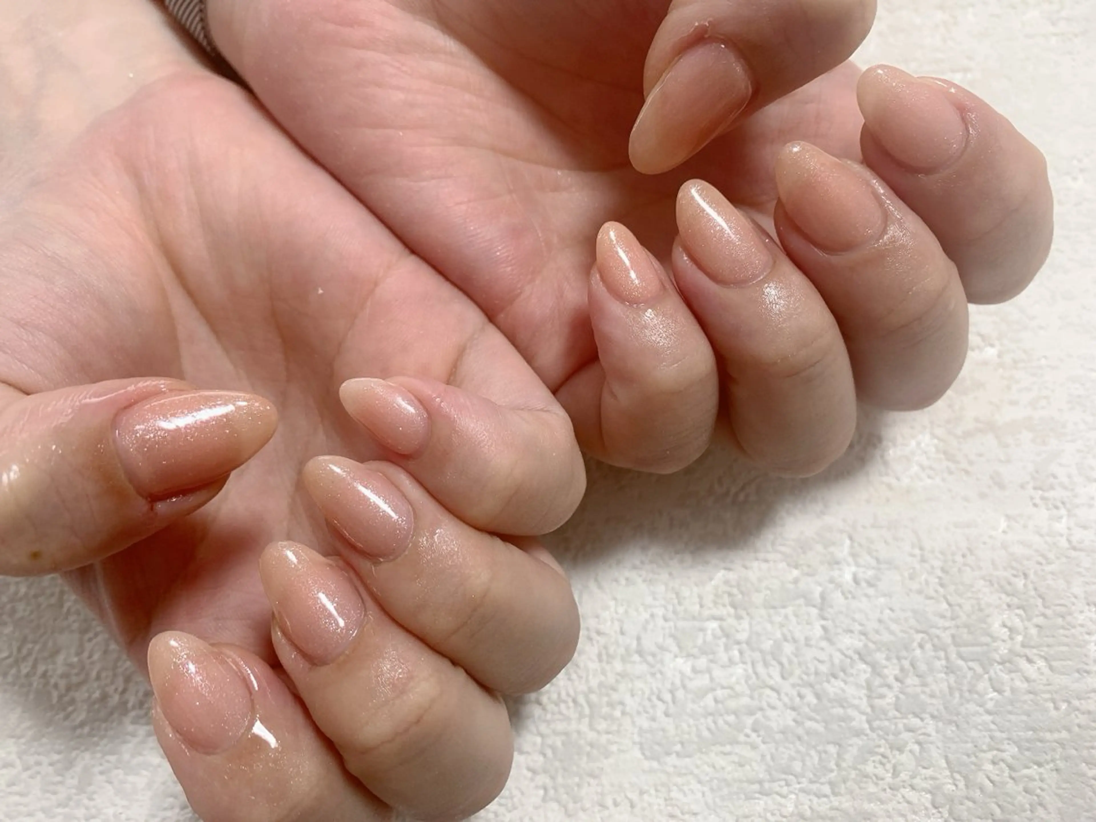 ネイル ジェルネイル キラキラネイル ラメ(グリッター) メンズネイル パラジェル kiki nail たまプラーザのネイルデザイン