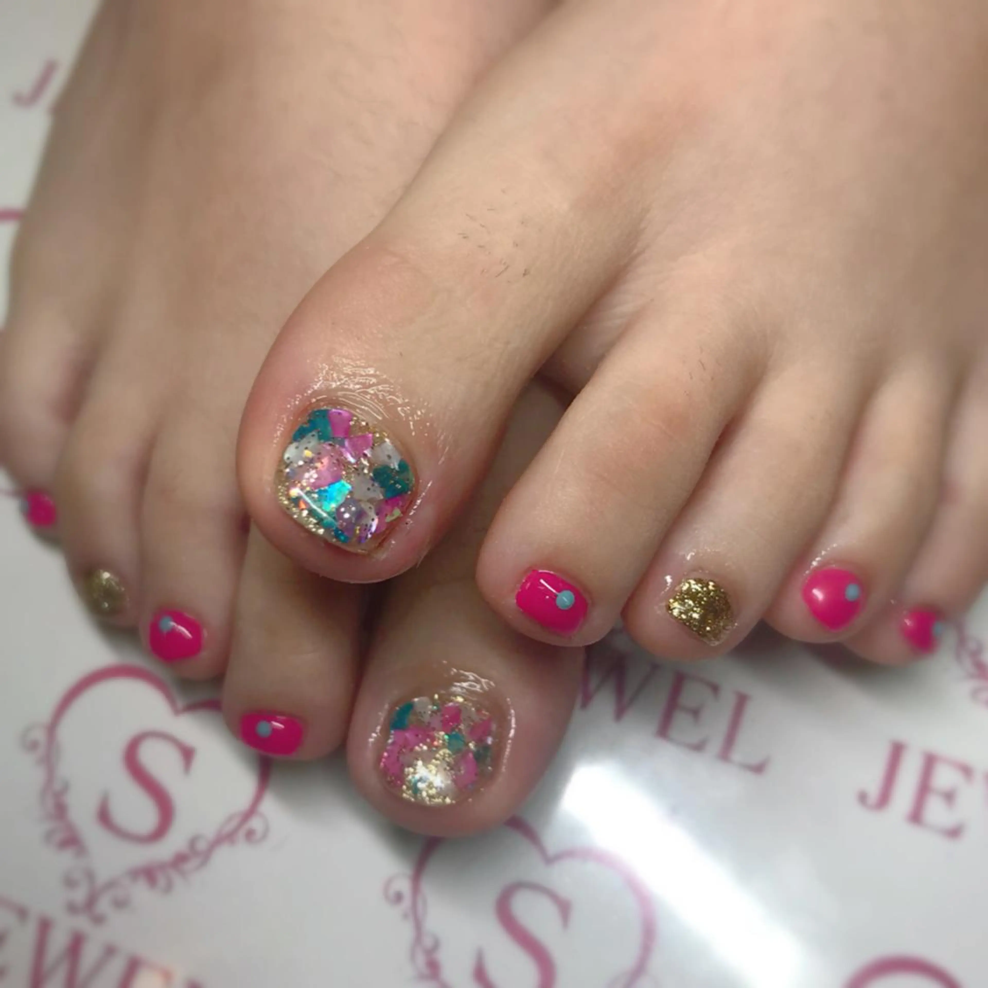 ネイル フットネイル S♡JEWEL所属・S. JEWELのネイルデザイン