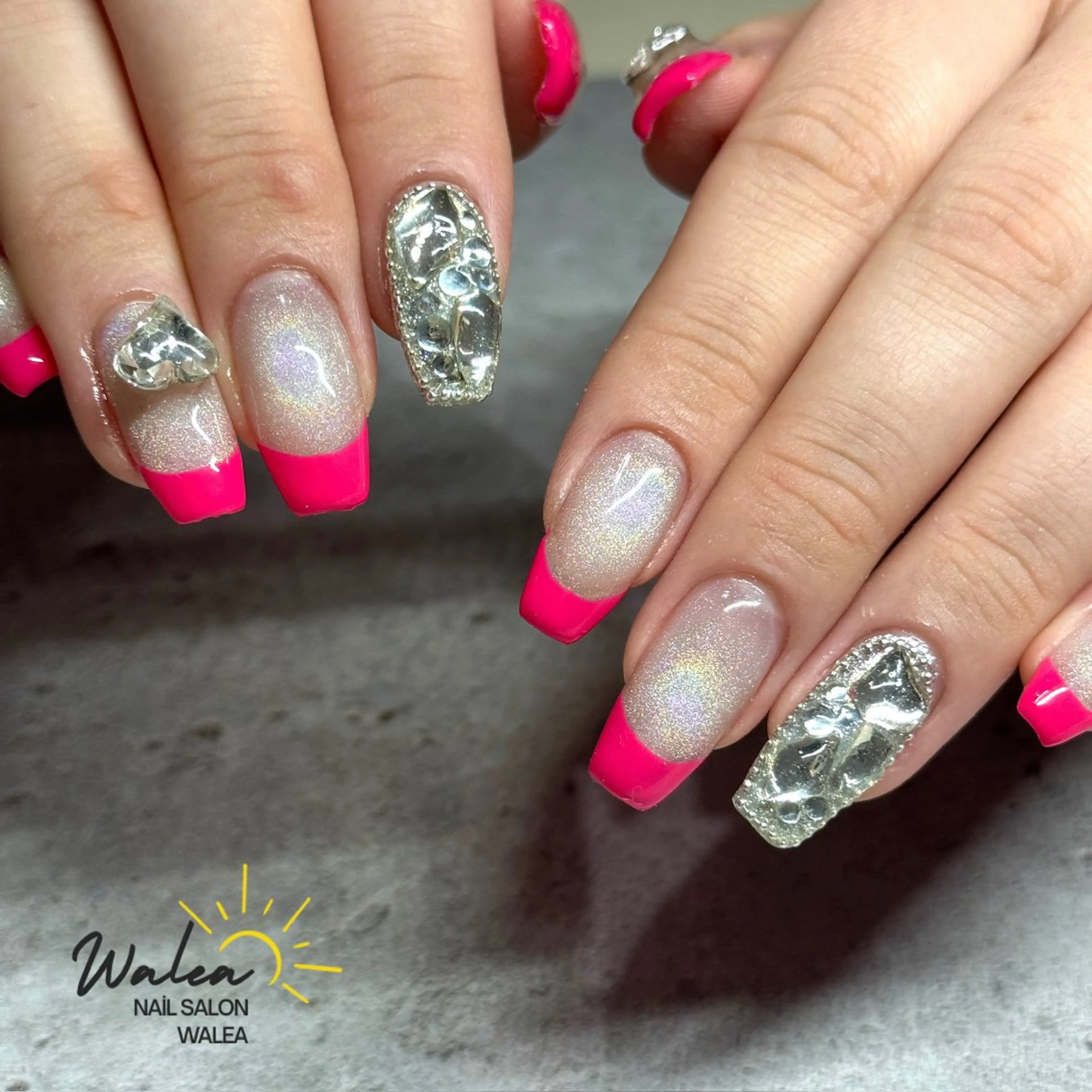 ネイル ハンドネイル nail salon waleaのネイルデザイン