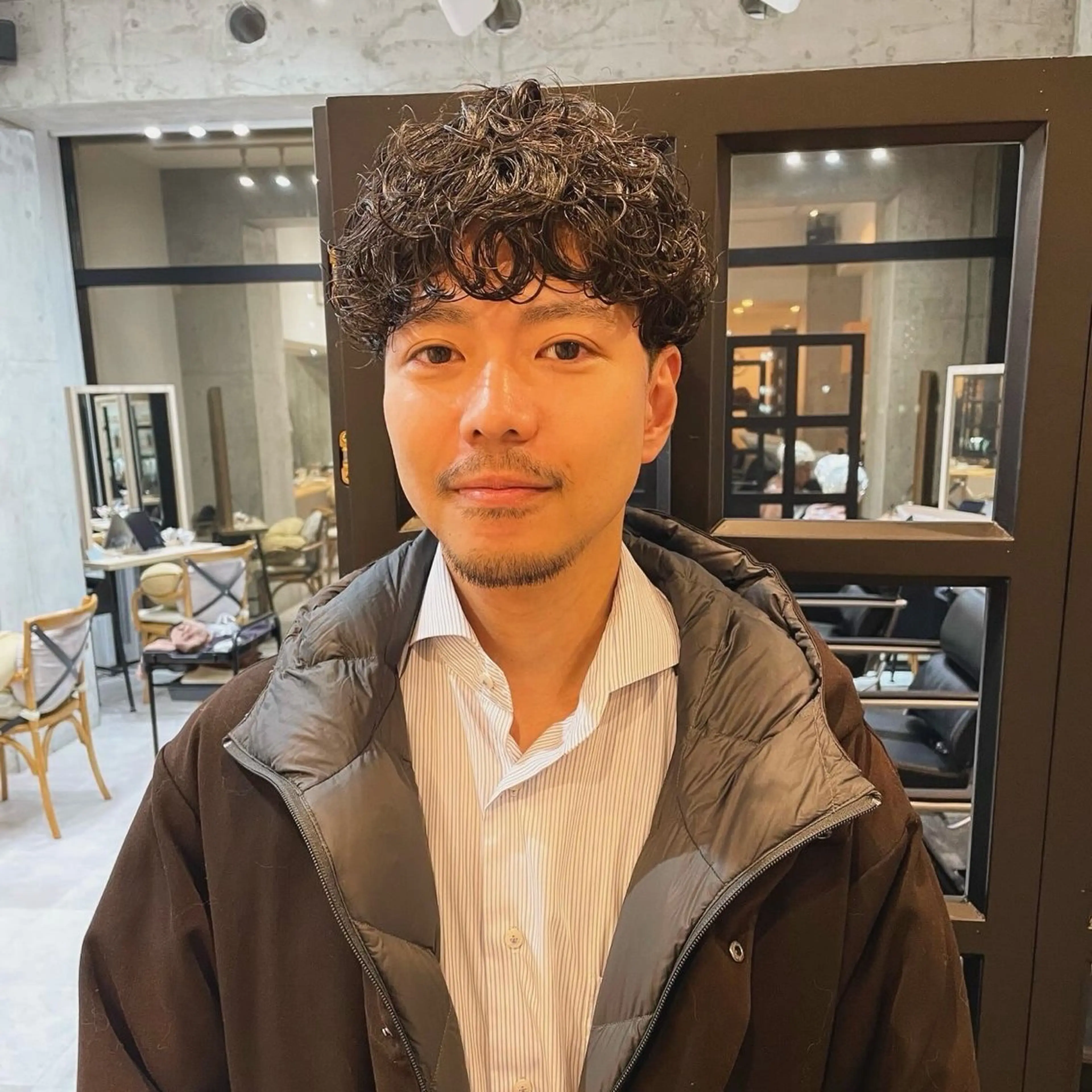 ショート パーマ メンズ マッシュ メンズパーマ メンズショート ショートヘア カット パーマ 堀江将太朗/恵比寿/ メンズカットのヘアスタイル