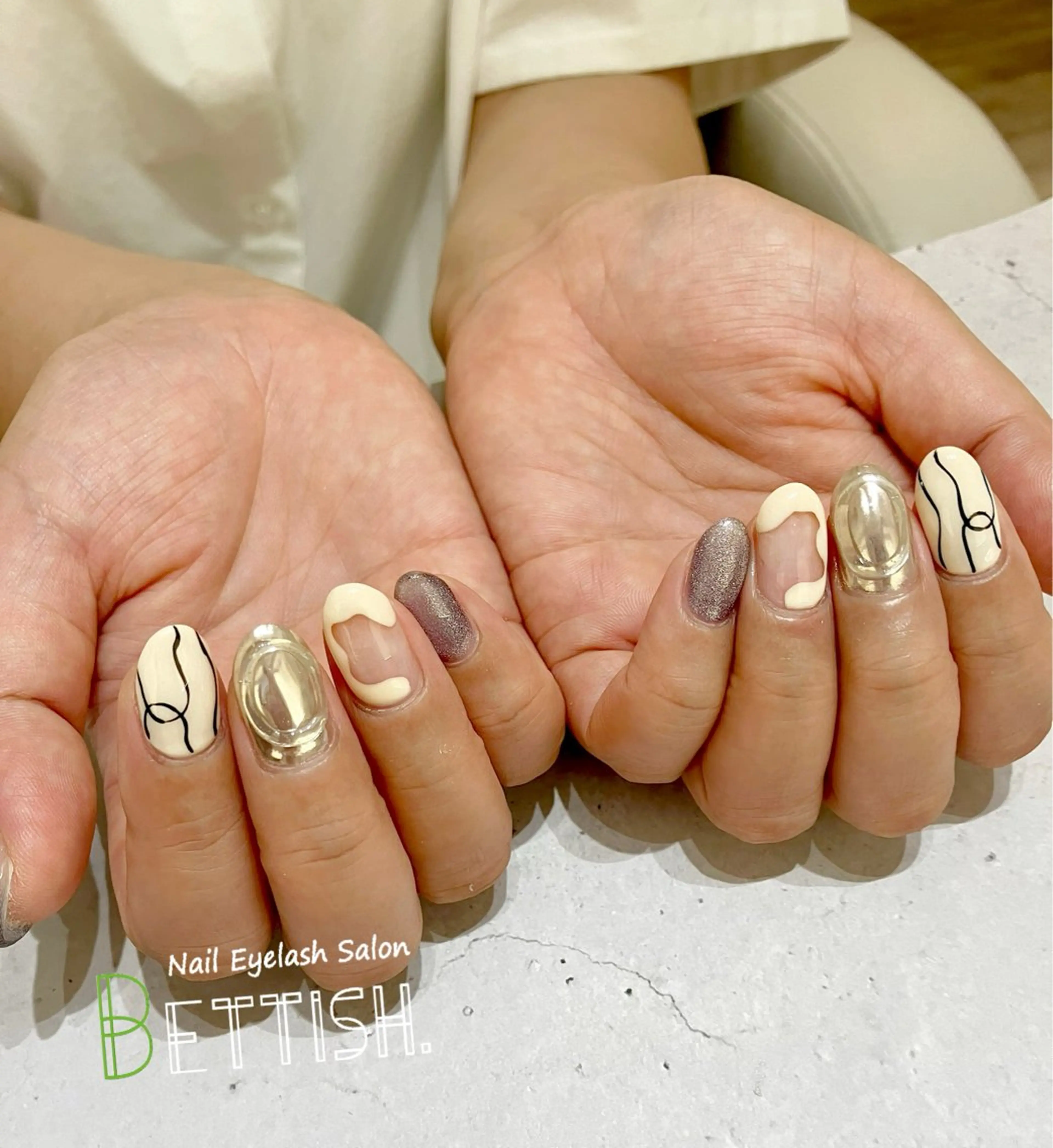 ネイル ハンドネイル BETTISH. KUMIKO☺︎︎のネイルデザイン