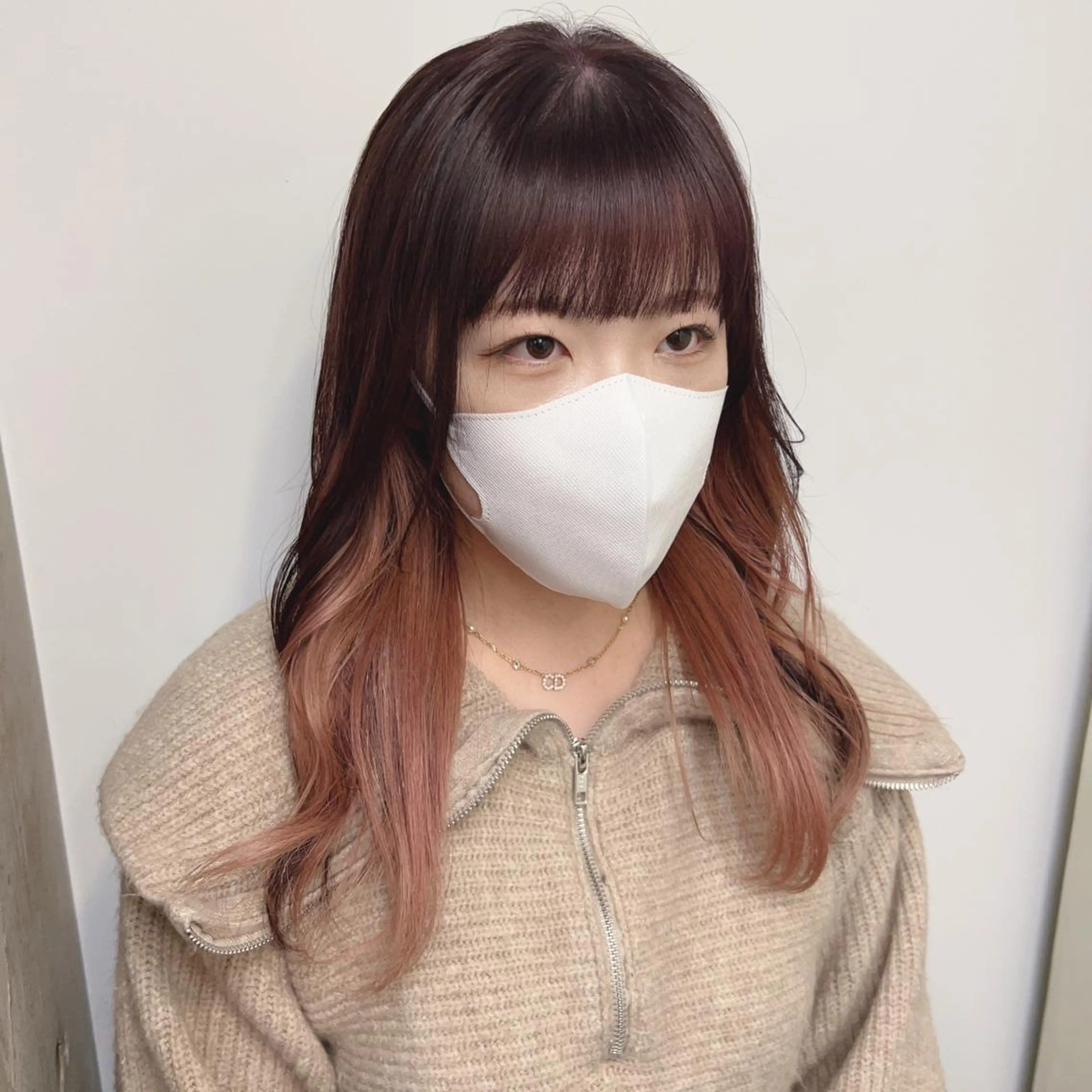 ロング 土田かほ/本日🈳 透明感カラー🍃のヘアスタイル