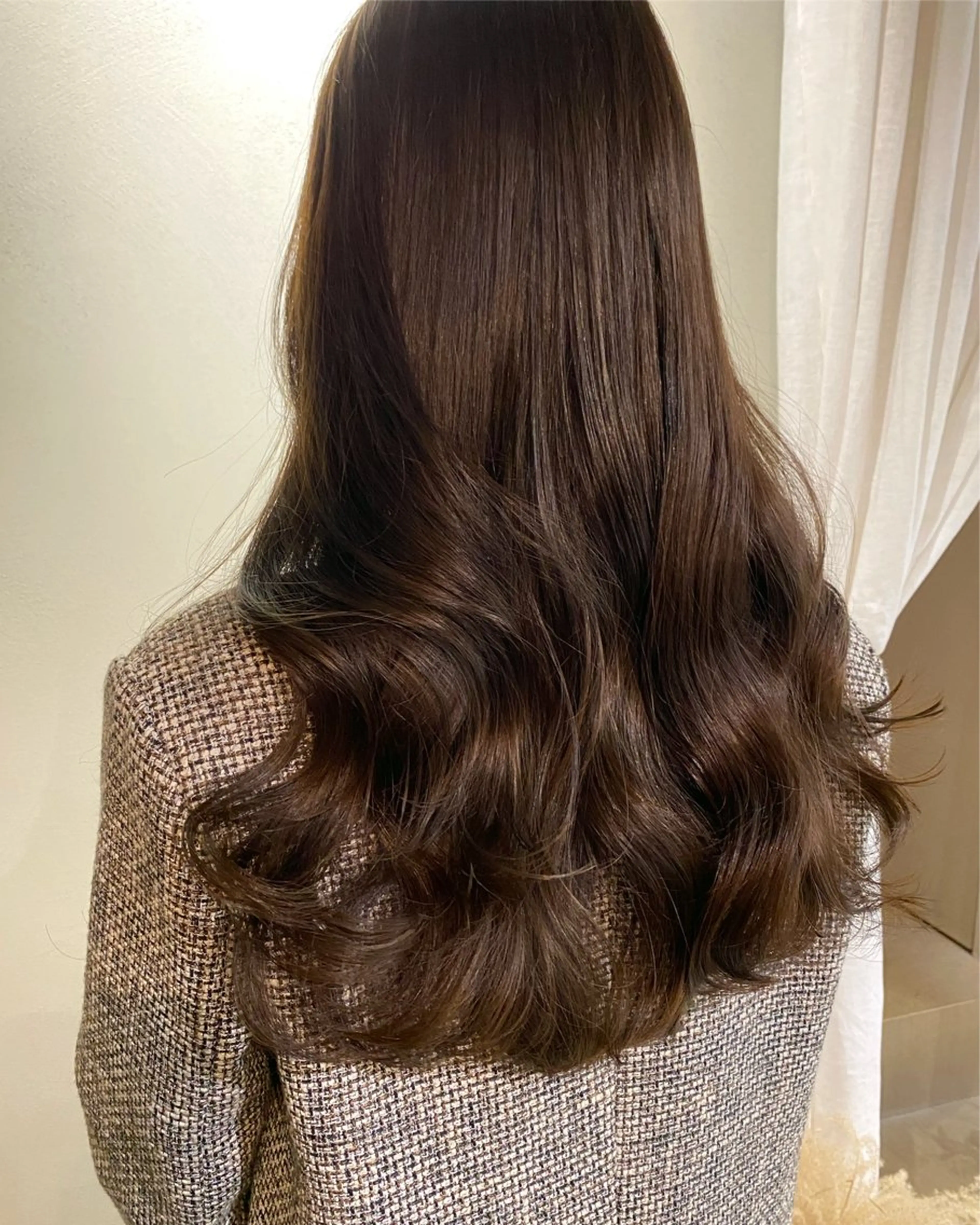 ロング ヘアカラー トリートメント erika /韓国ヘアのヘアスタイル