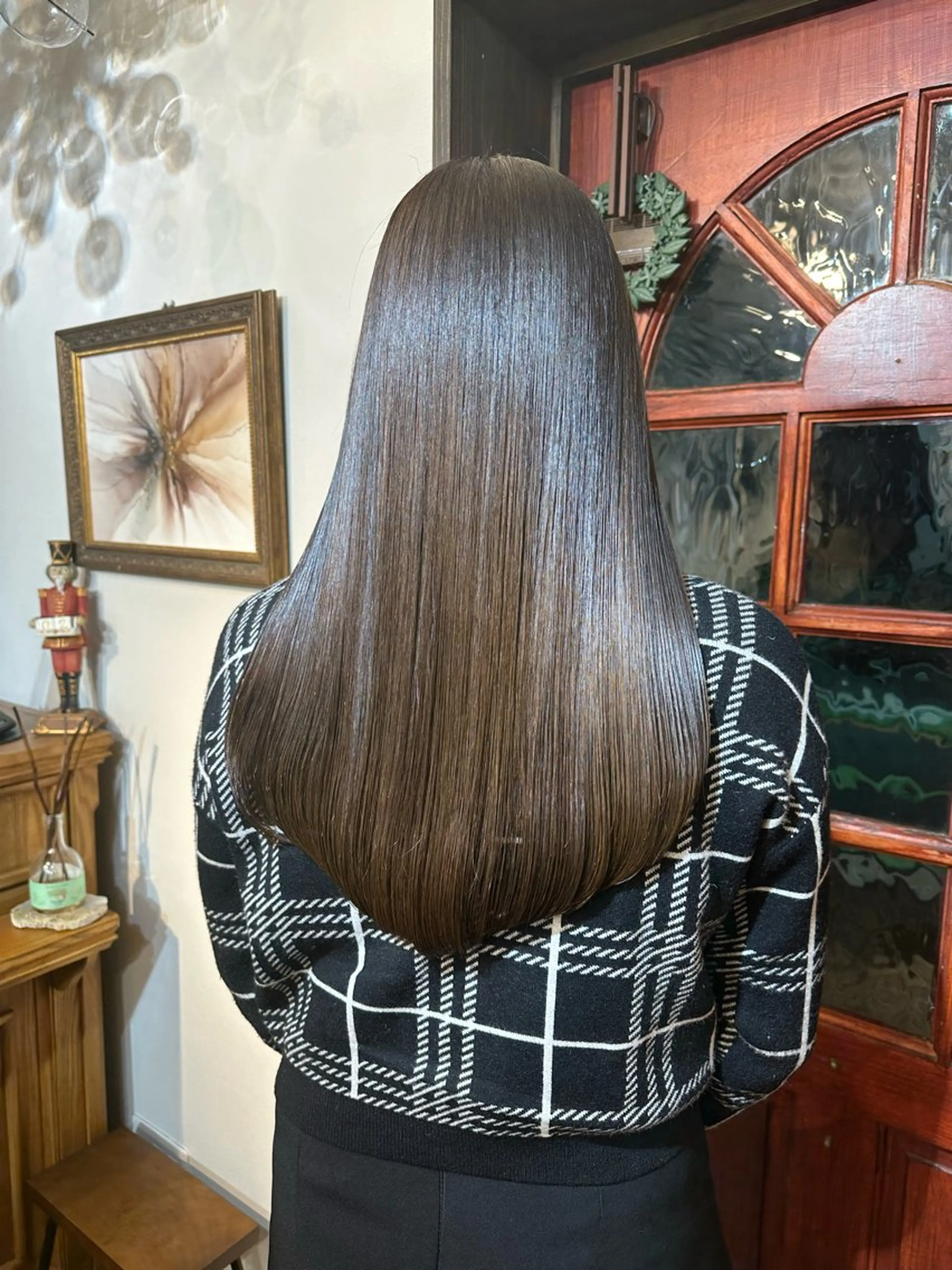 ロング カット ヘアカラー トリートメント 伏田 遼馬のヘアスタイル