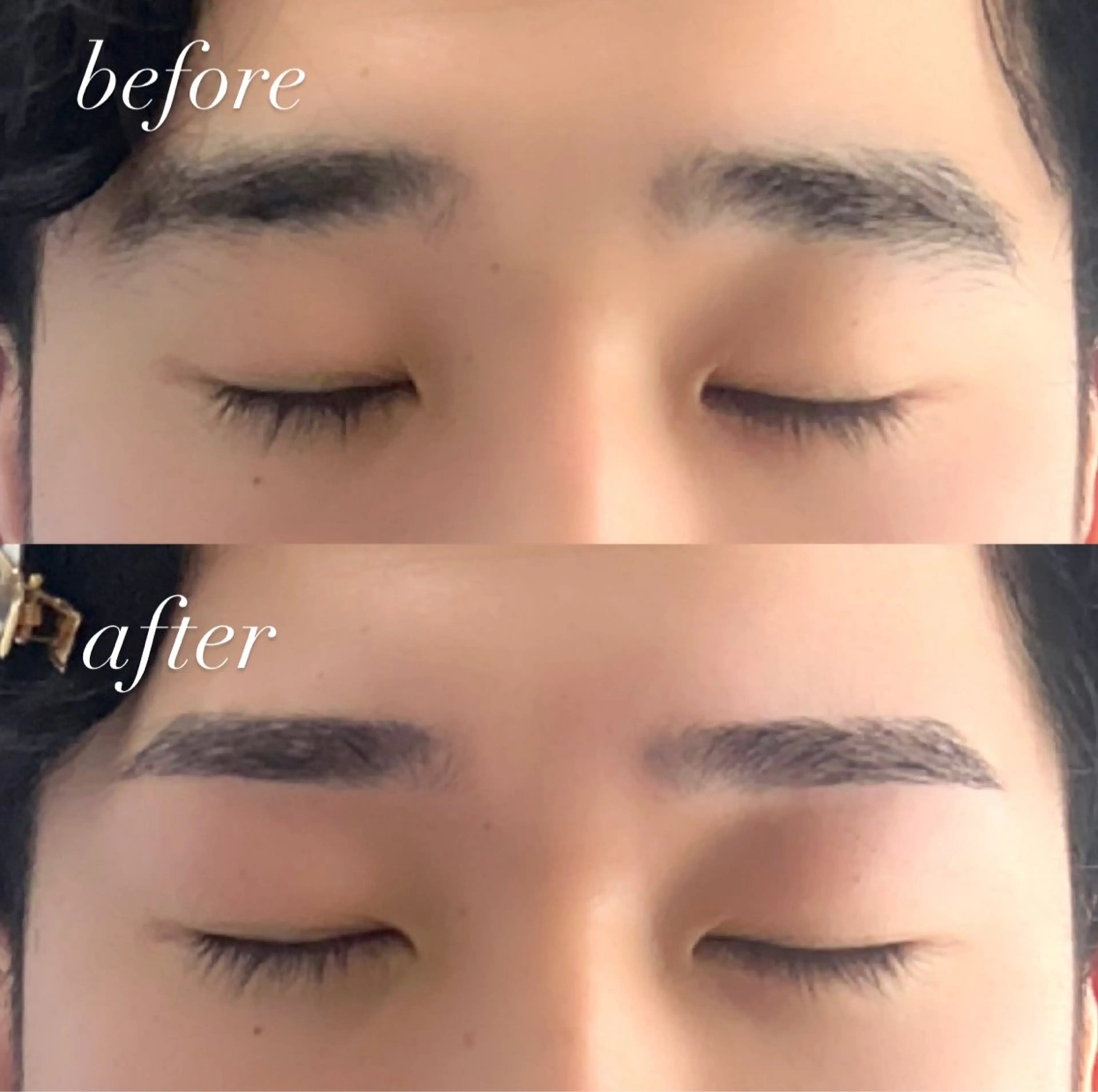 メンズ アイブロウ Be　me可児店 福井春菜のマツエク・マツパデザイン