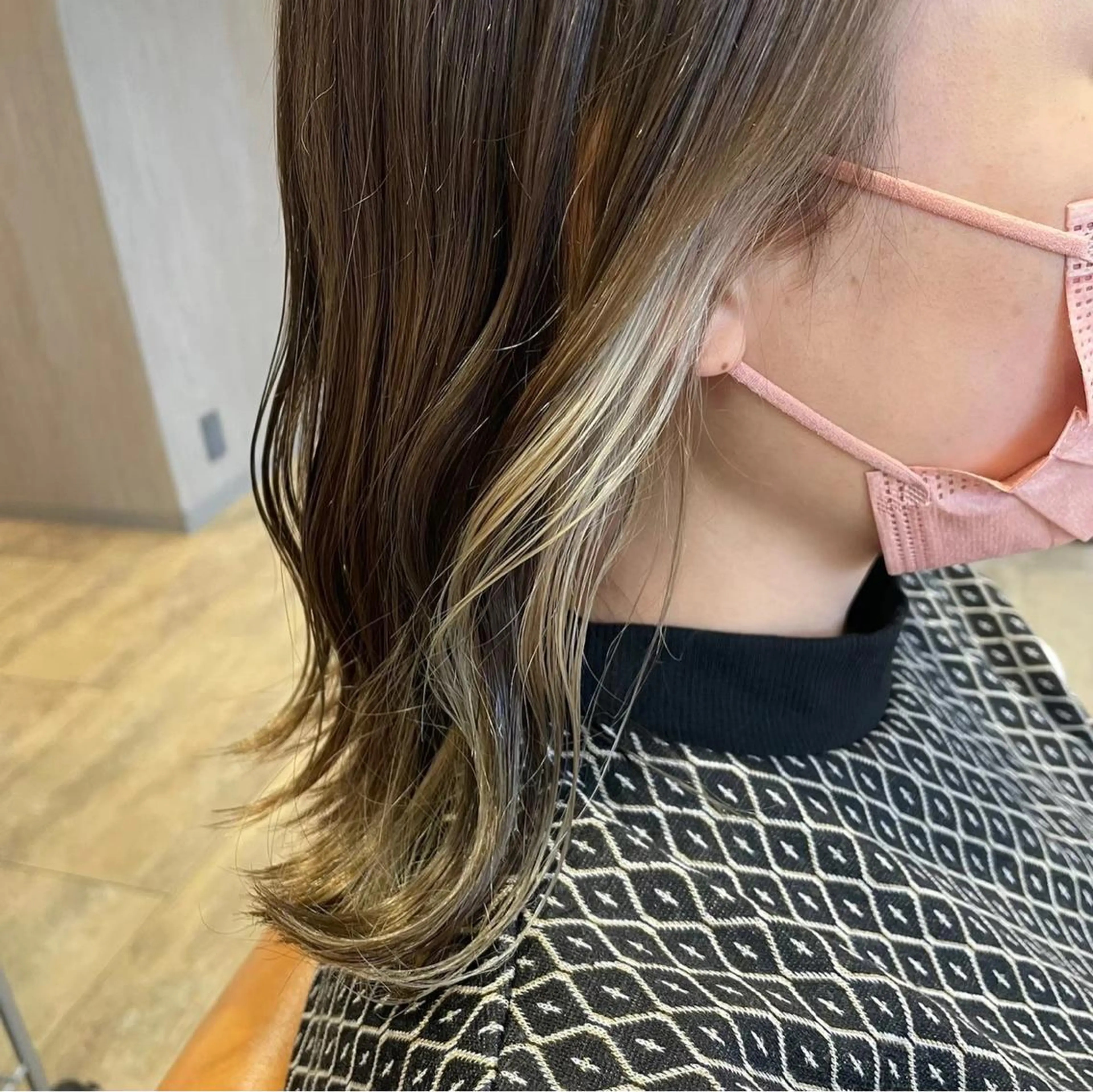 ミディアム 大島 瑞穂　ビズヘアーのマツエク・マツパデザイン