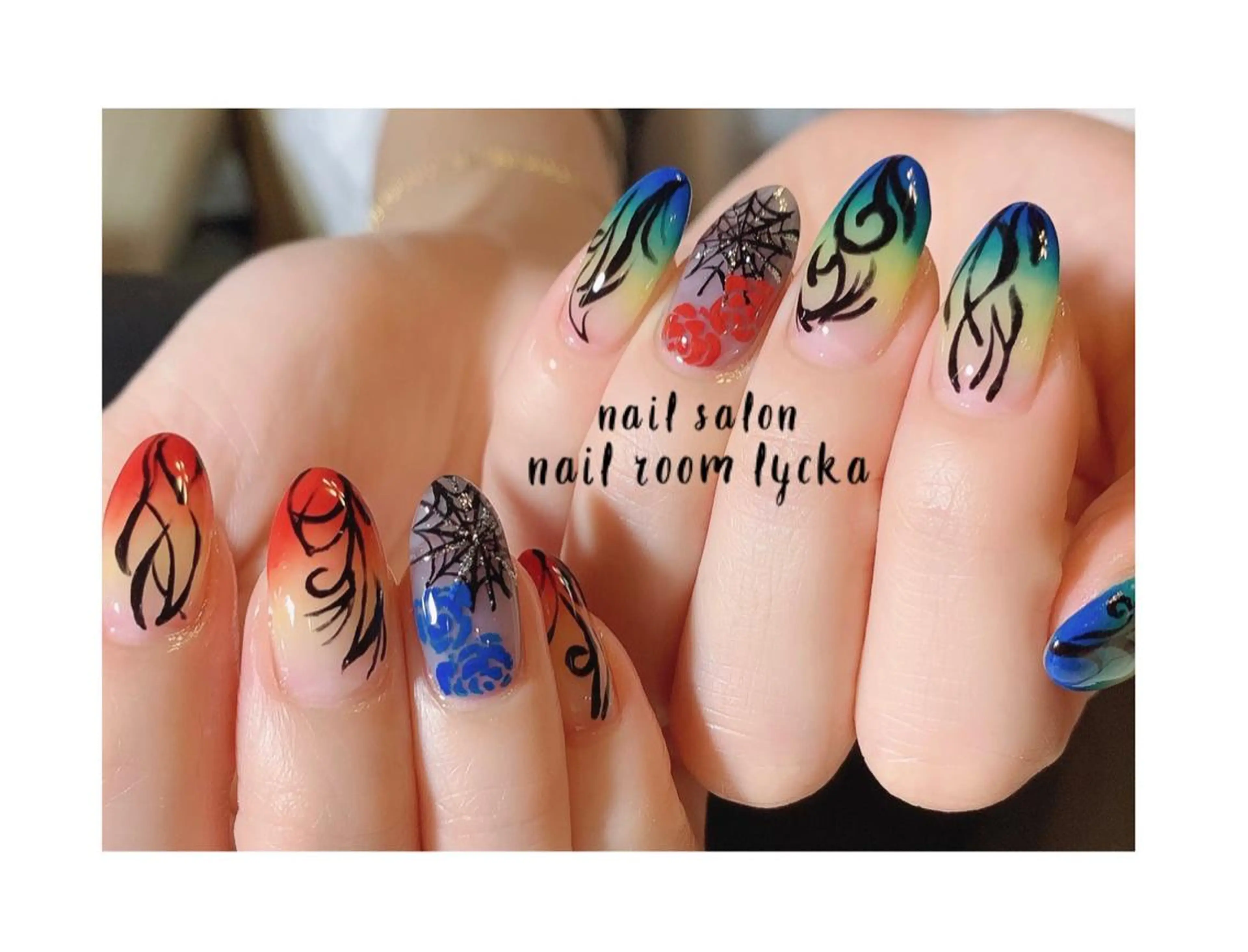 ネイル ﾈｲﾙﾙｰﾑﾘｯｶ 𝐦𝐚𝐲𝐮のネイルデザイン